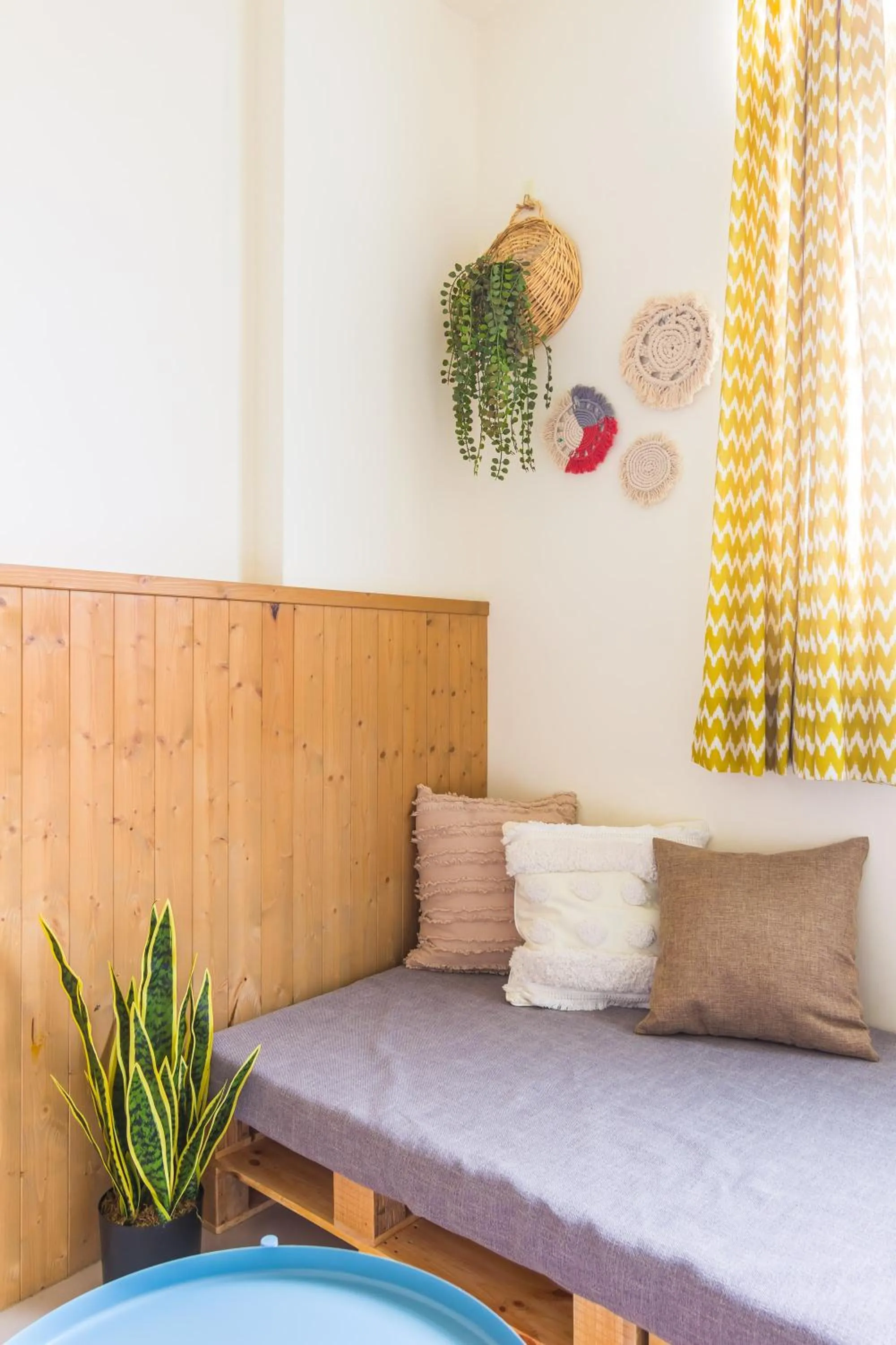 Bedroom in Cozy Green Guesthouse