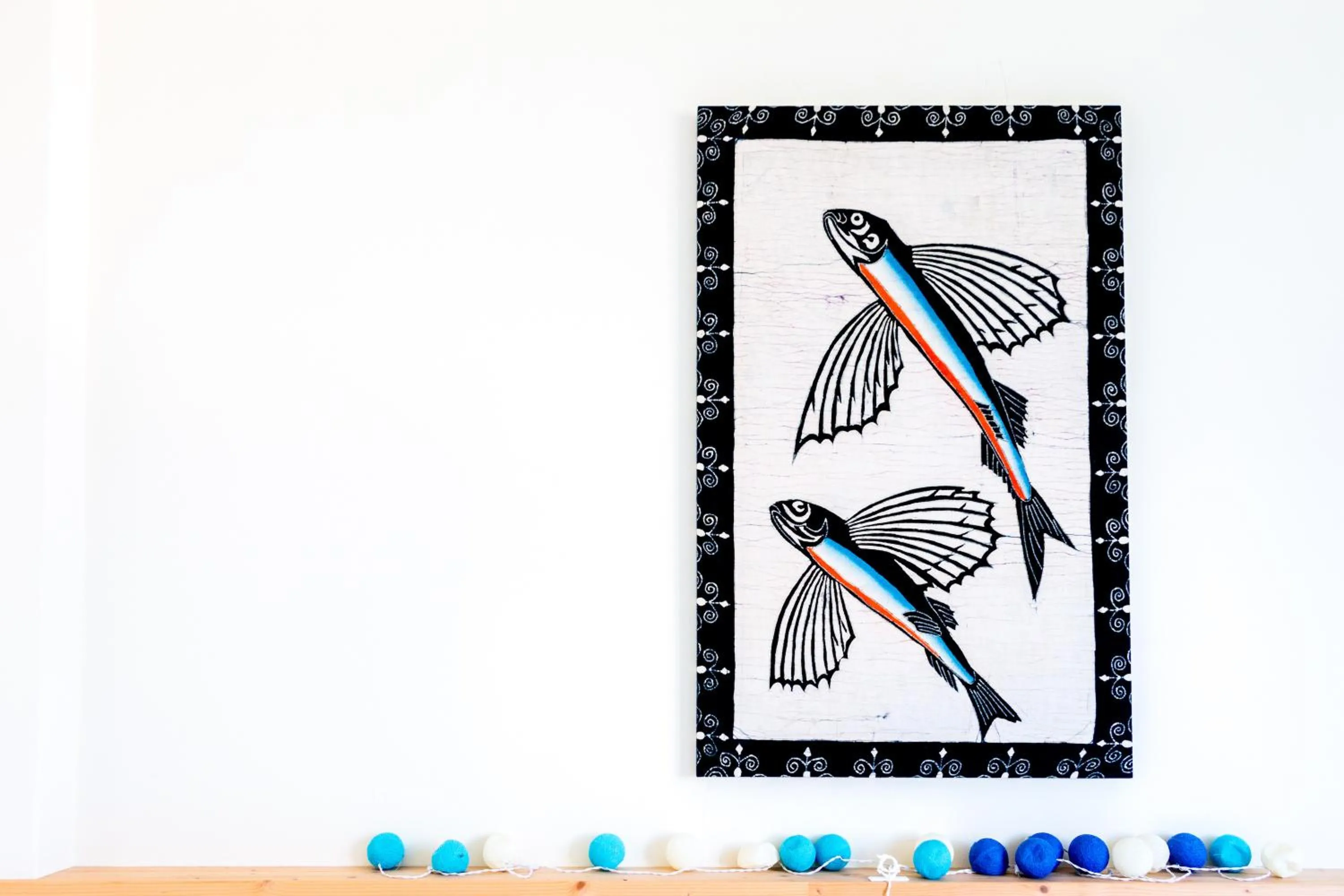 Decorative detail in Cozy Green Guesthouse