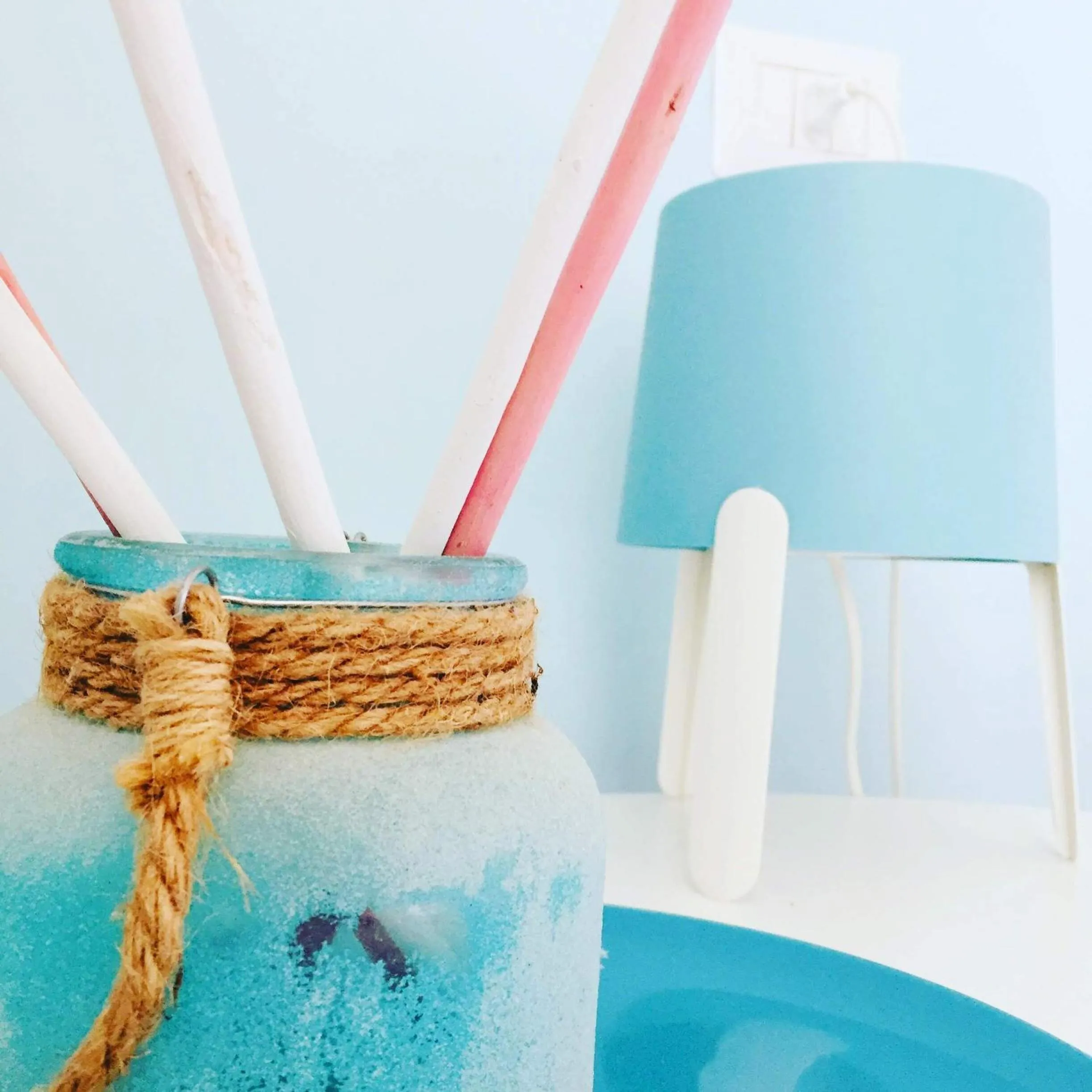 Decorative detail in Domus Alma