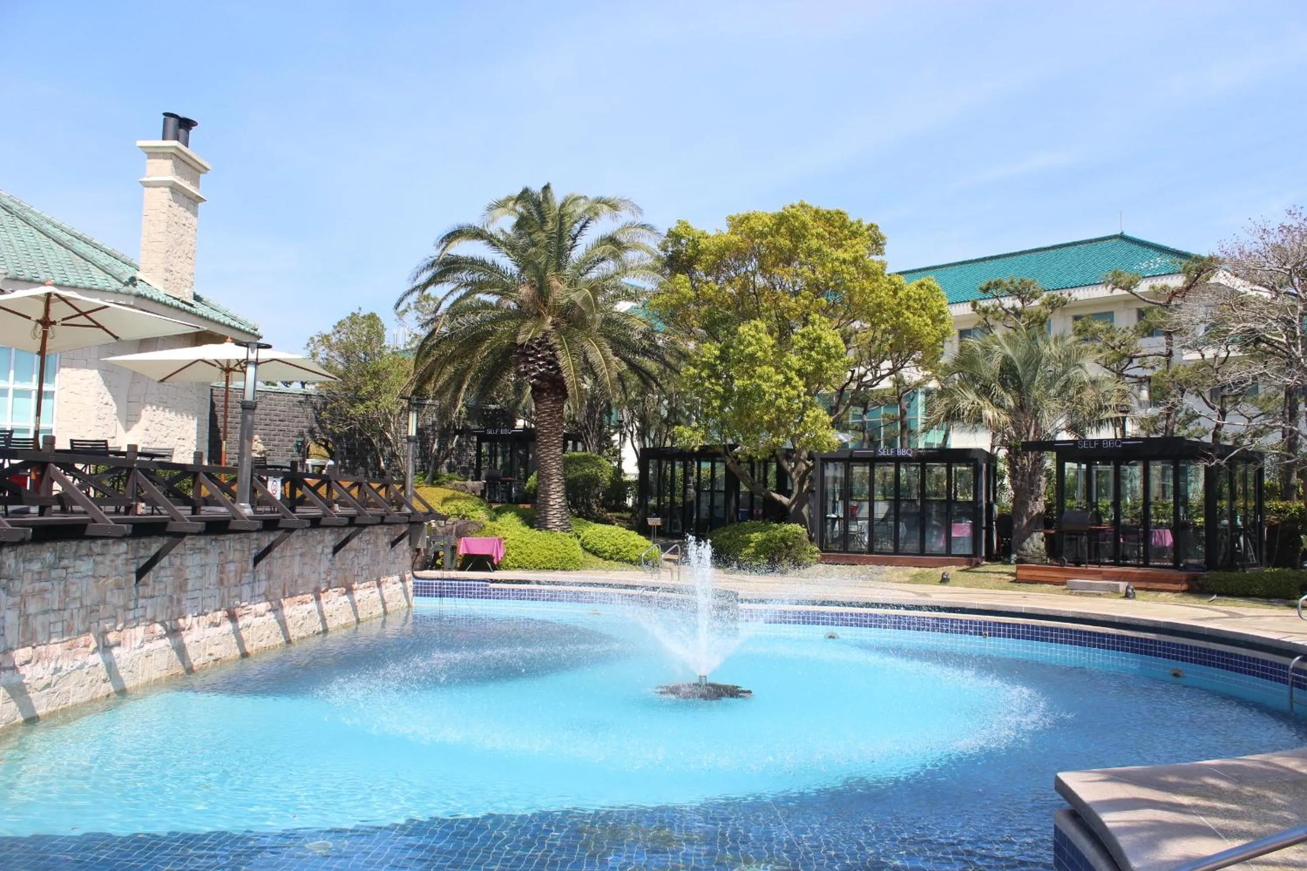 Decorative detail in The Suites Hotel Jeju