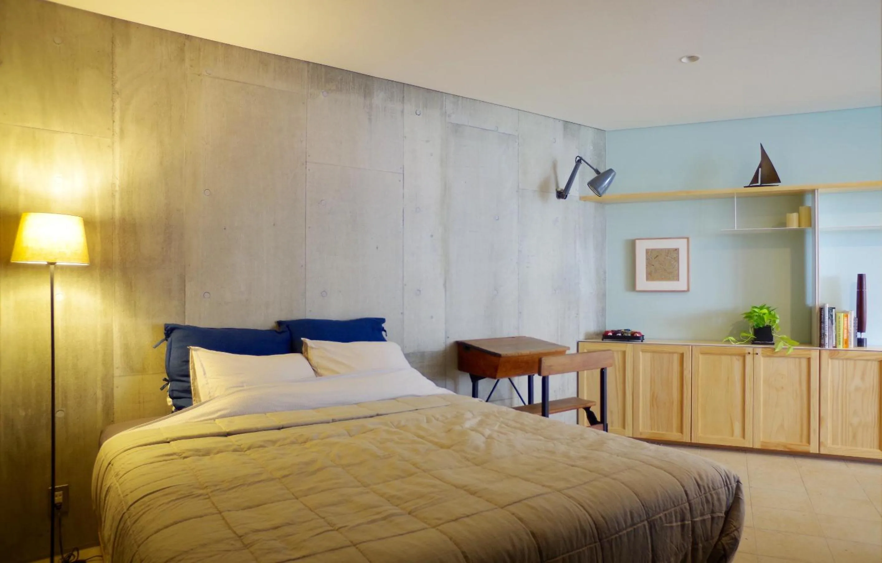 Bed in Sango Katase Guest Rooms