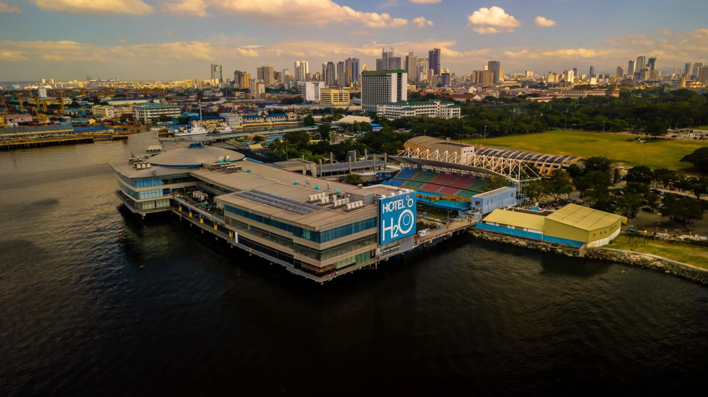 Bird's eye view in Hotel H2O