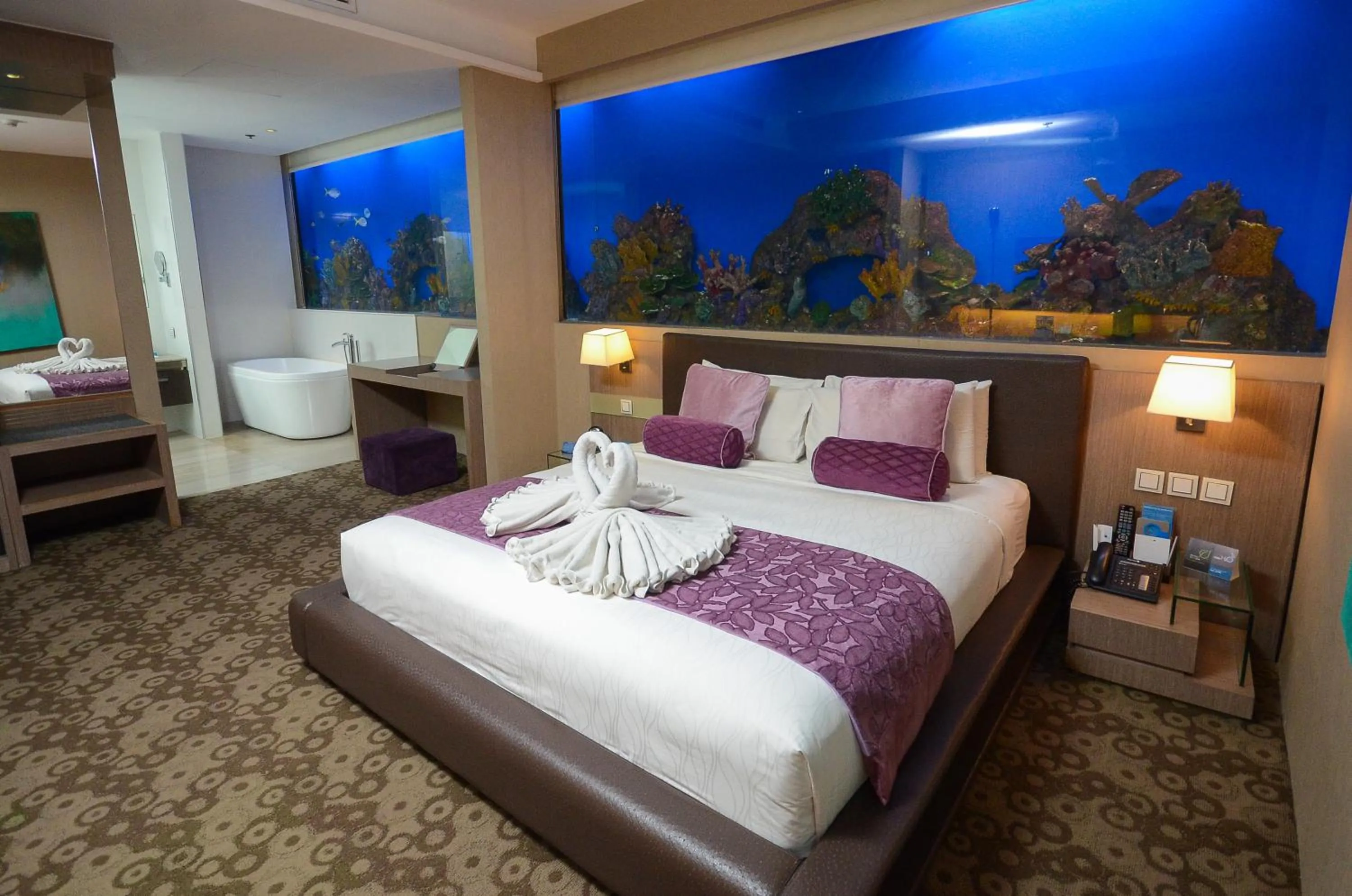 Bed in Hotel H2O
