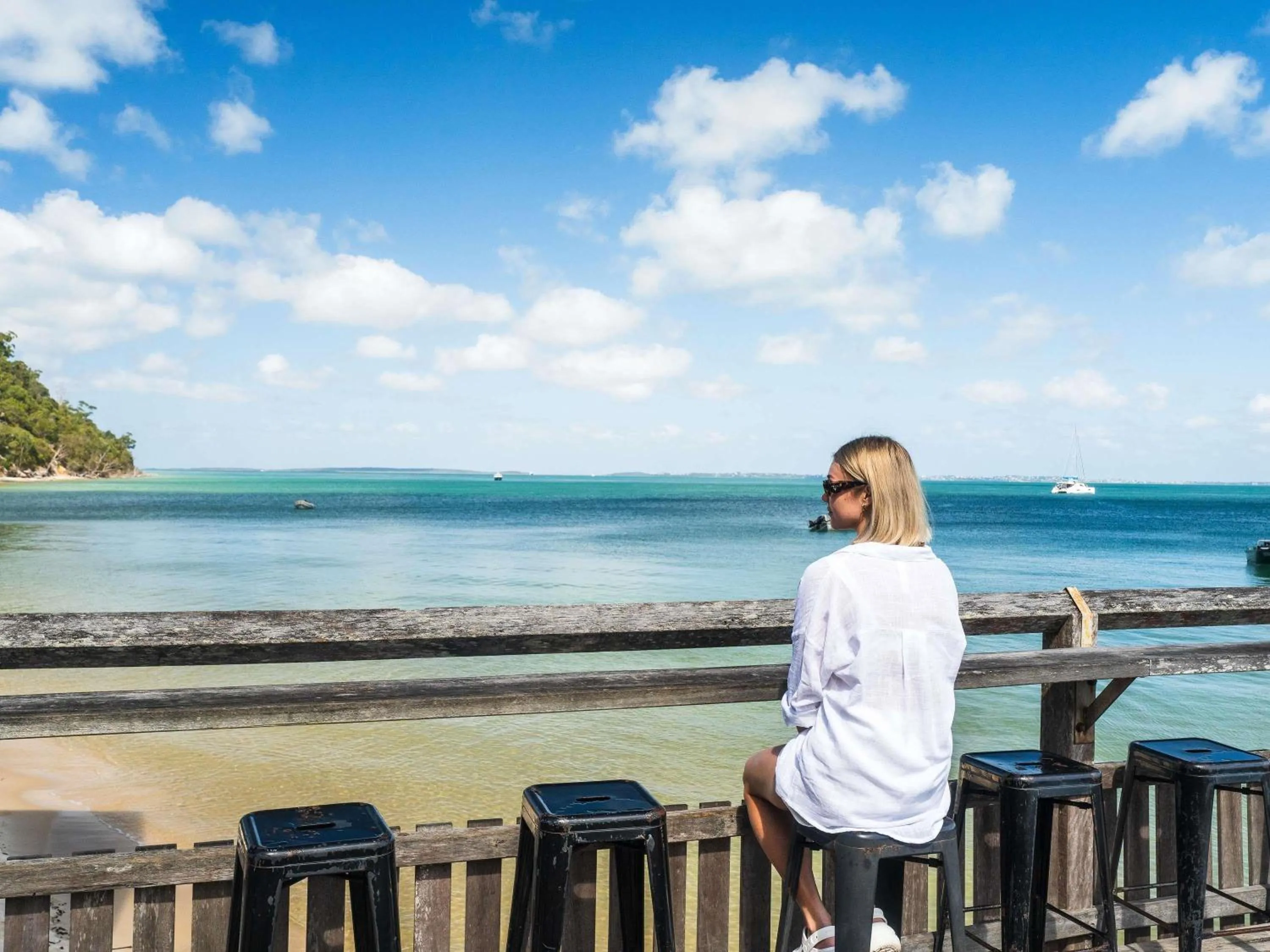 Property building in Kingfisher Bay Resort