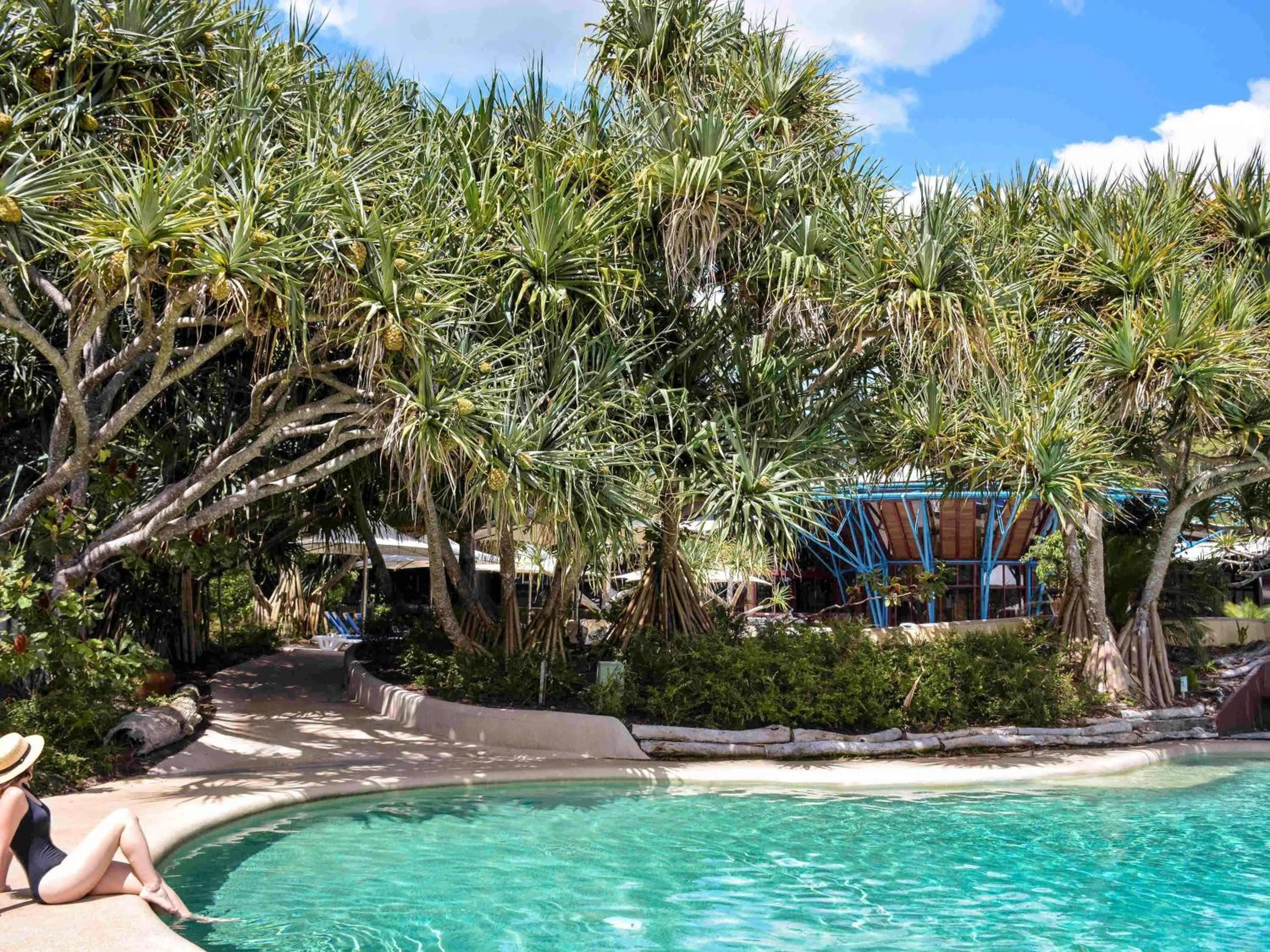 Property building in Kingfisher Bay Resort