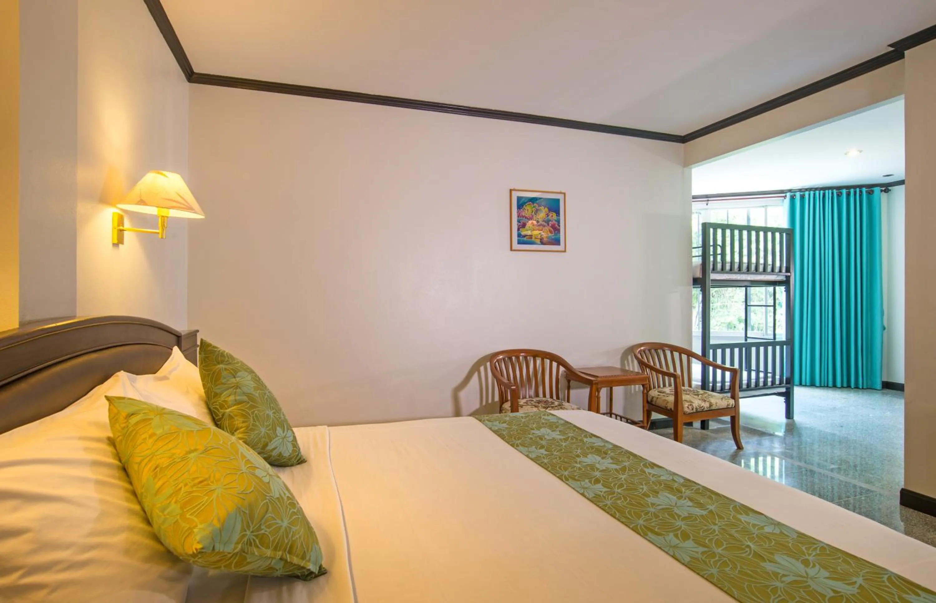 Bed in Green House Hotel