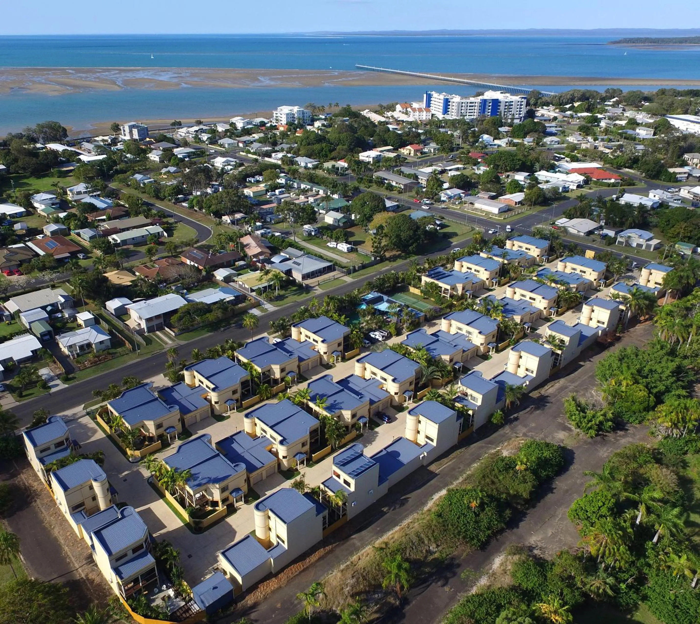 Bird's eye view in Grange Resort Hervey Bay