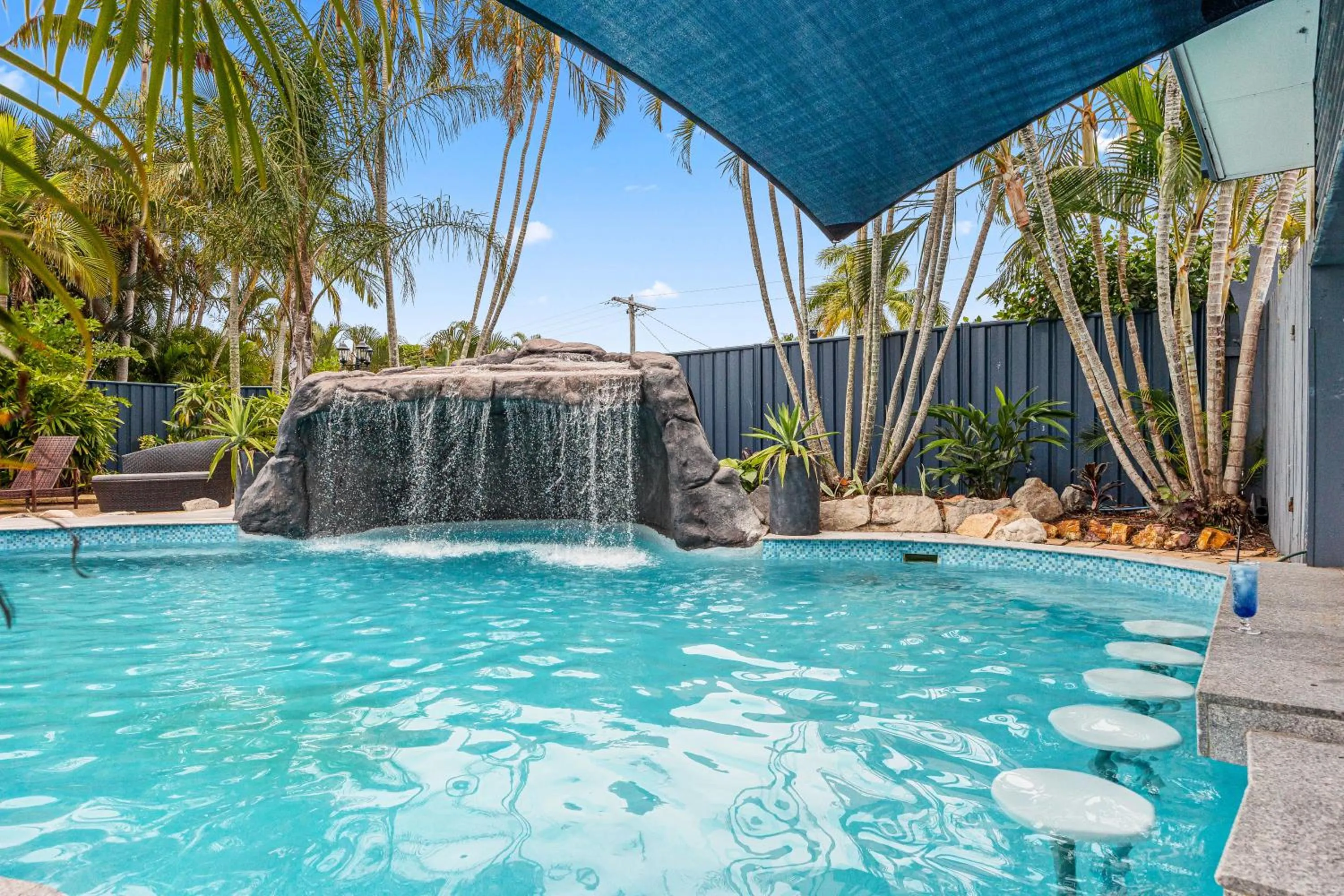 Swimming pool in Grange Resort Hervey Bay