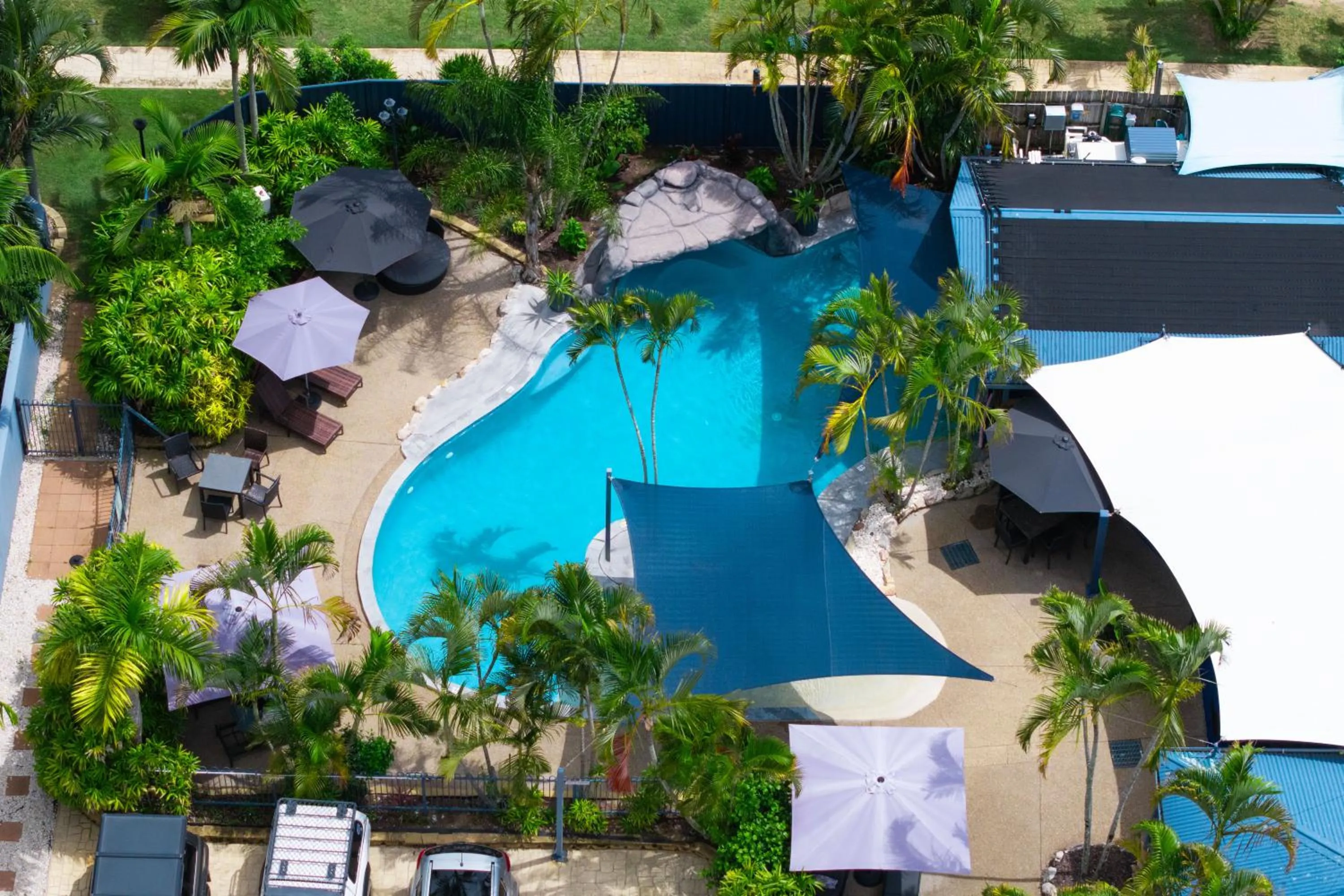 Swimming pool in Grange Resort Hervey Bay