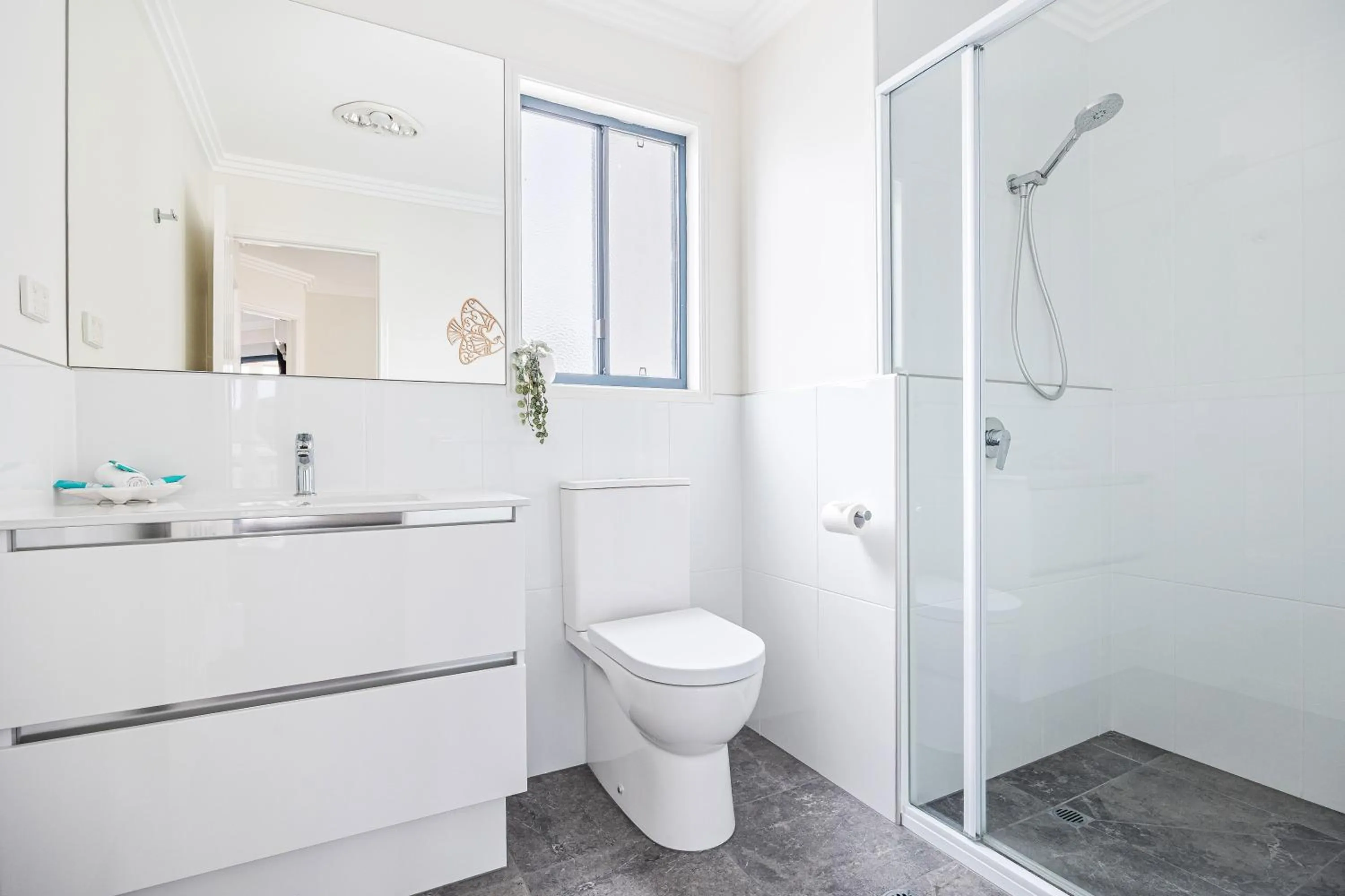 Bathroom in Grange Resort Hervey Bay