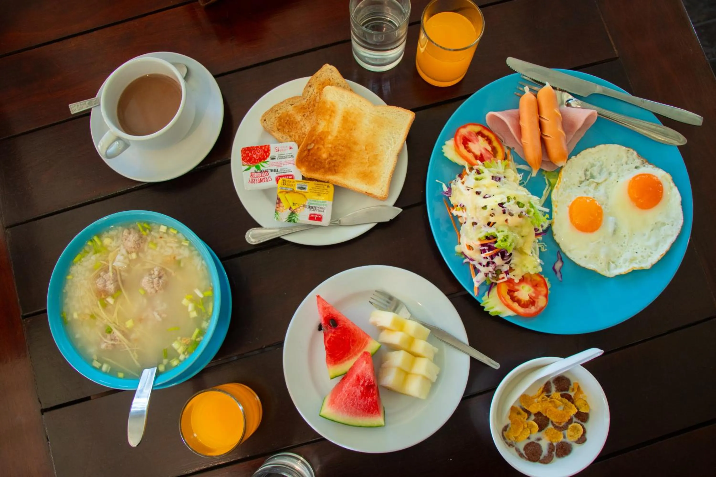 Breakfast in Rocky Point Resort