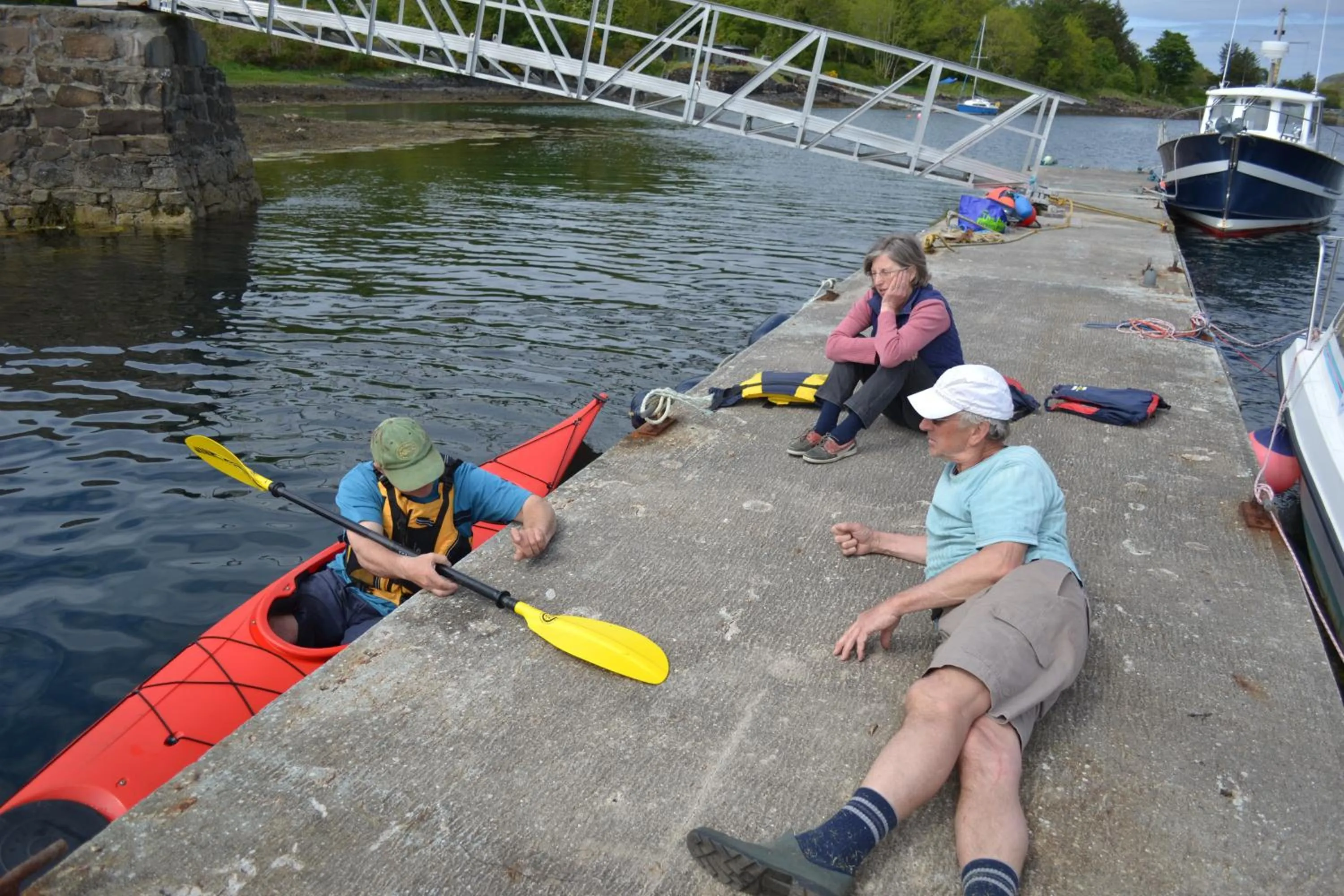 Beach in Oban Seil Farm The Bothy