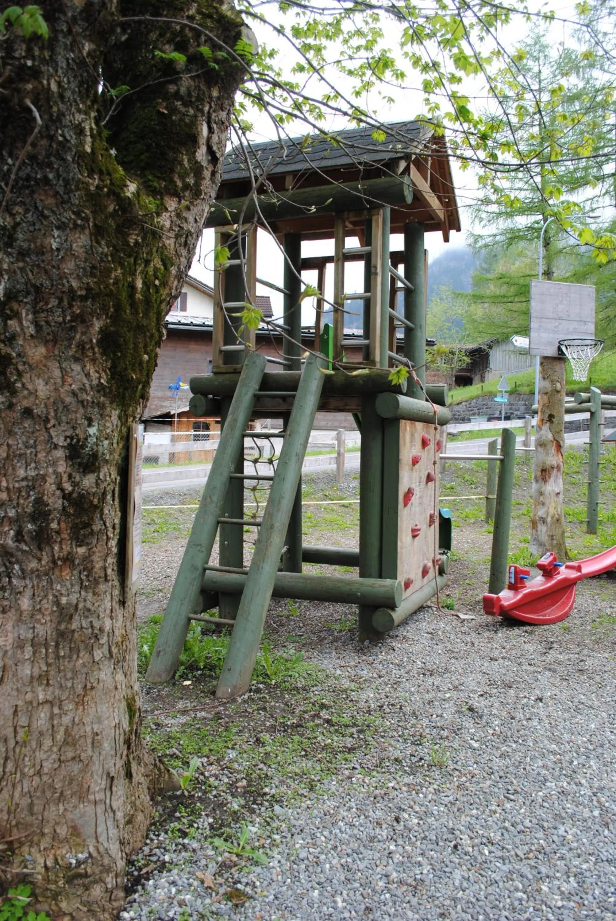 Children play ground in Hotel Des Alpes