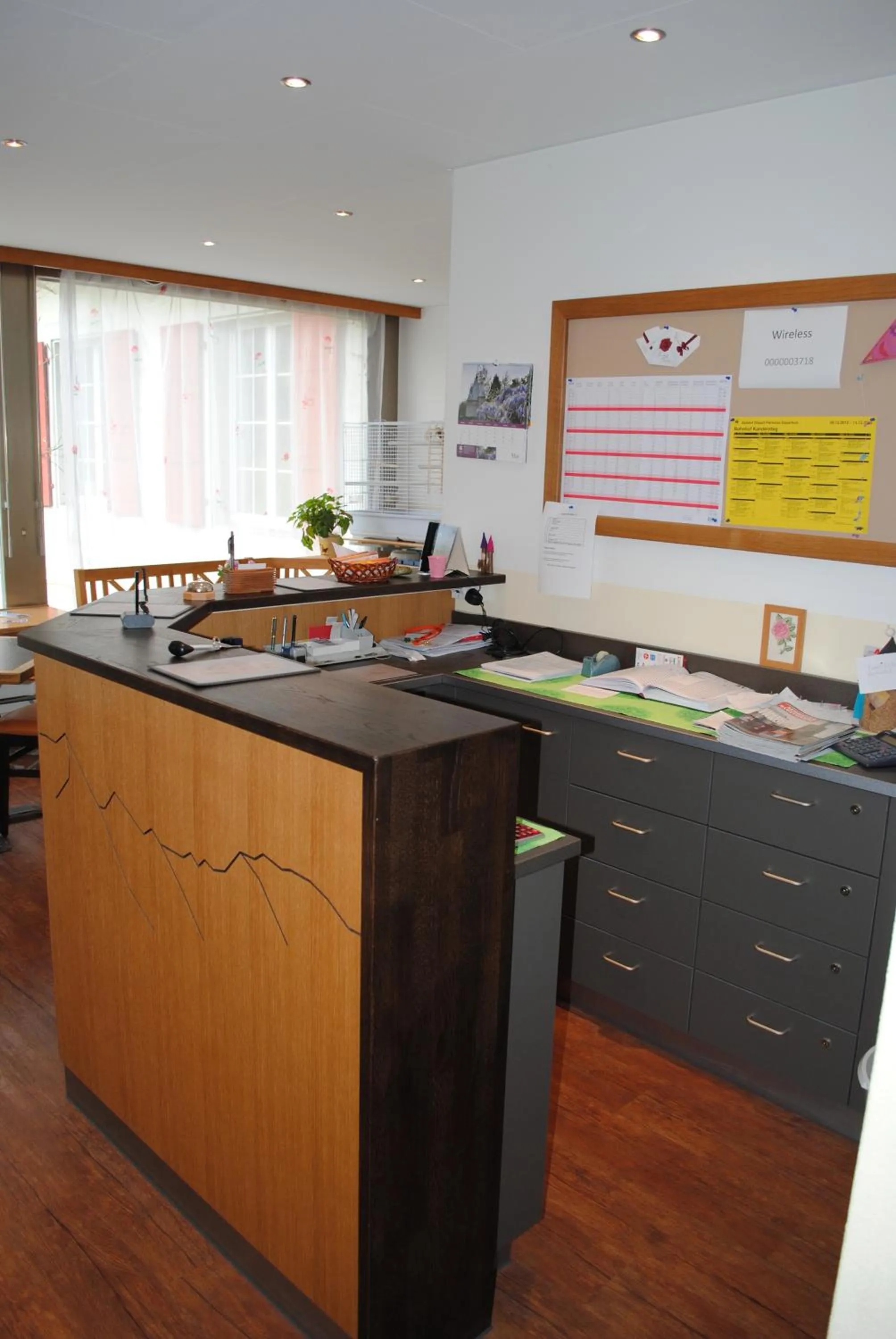Lobby or reception in Hotel Des Alpes