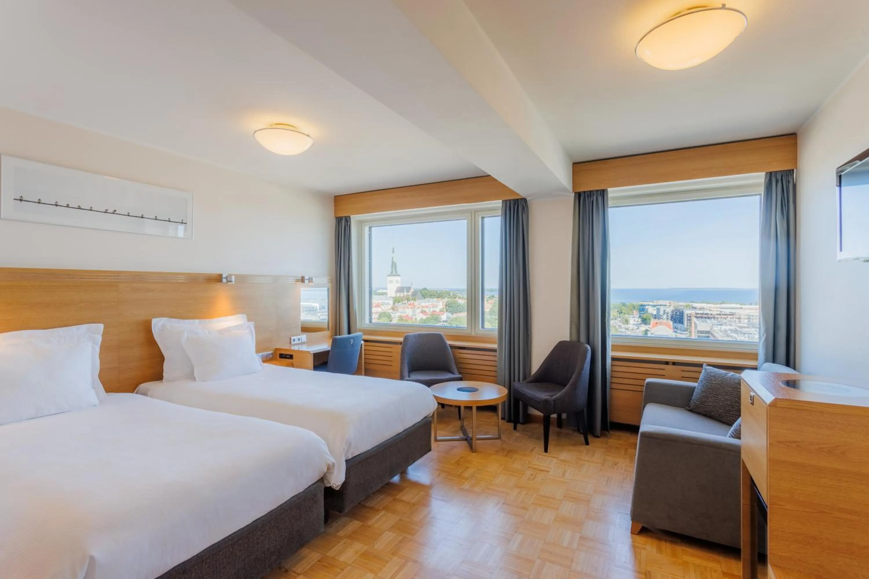 Bed in Original Sokos Hotel Viru