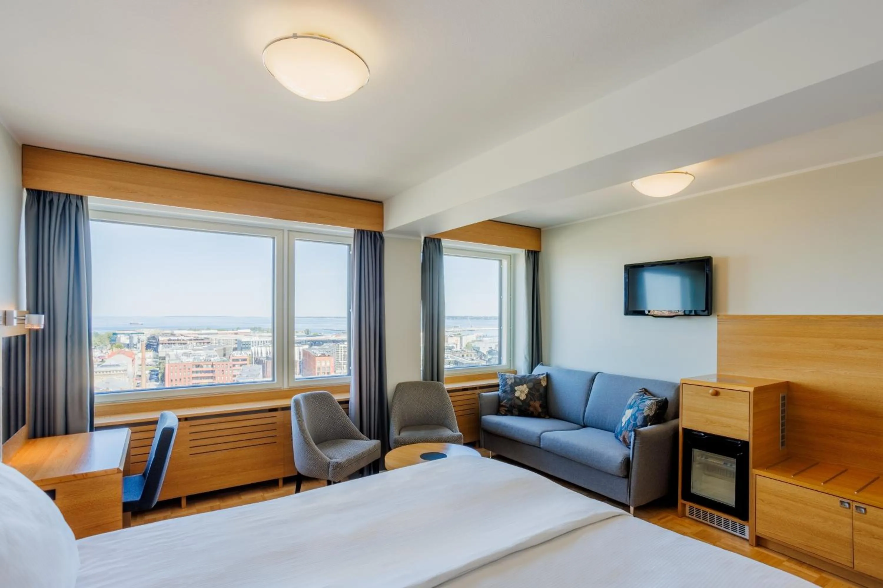 Bed in Original Sokos Hotel Viru