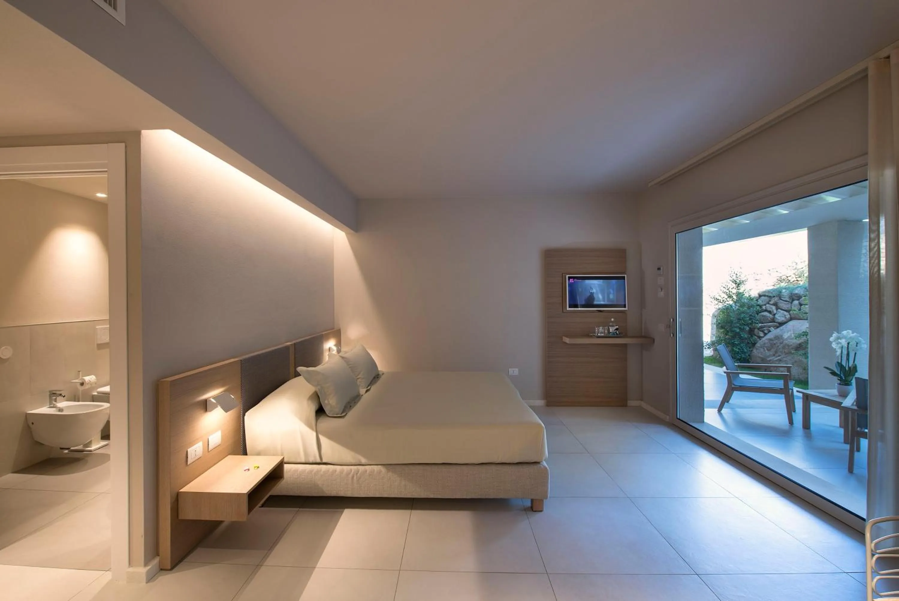 Bed in Domu Simius Life Style Hotel