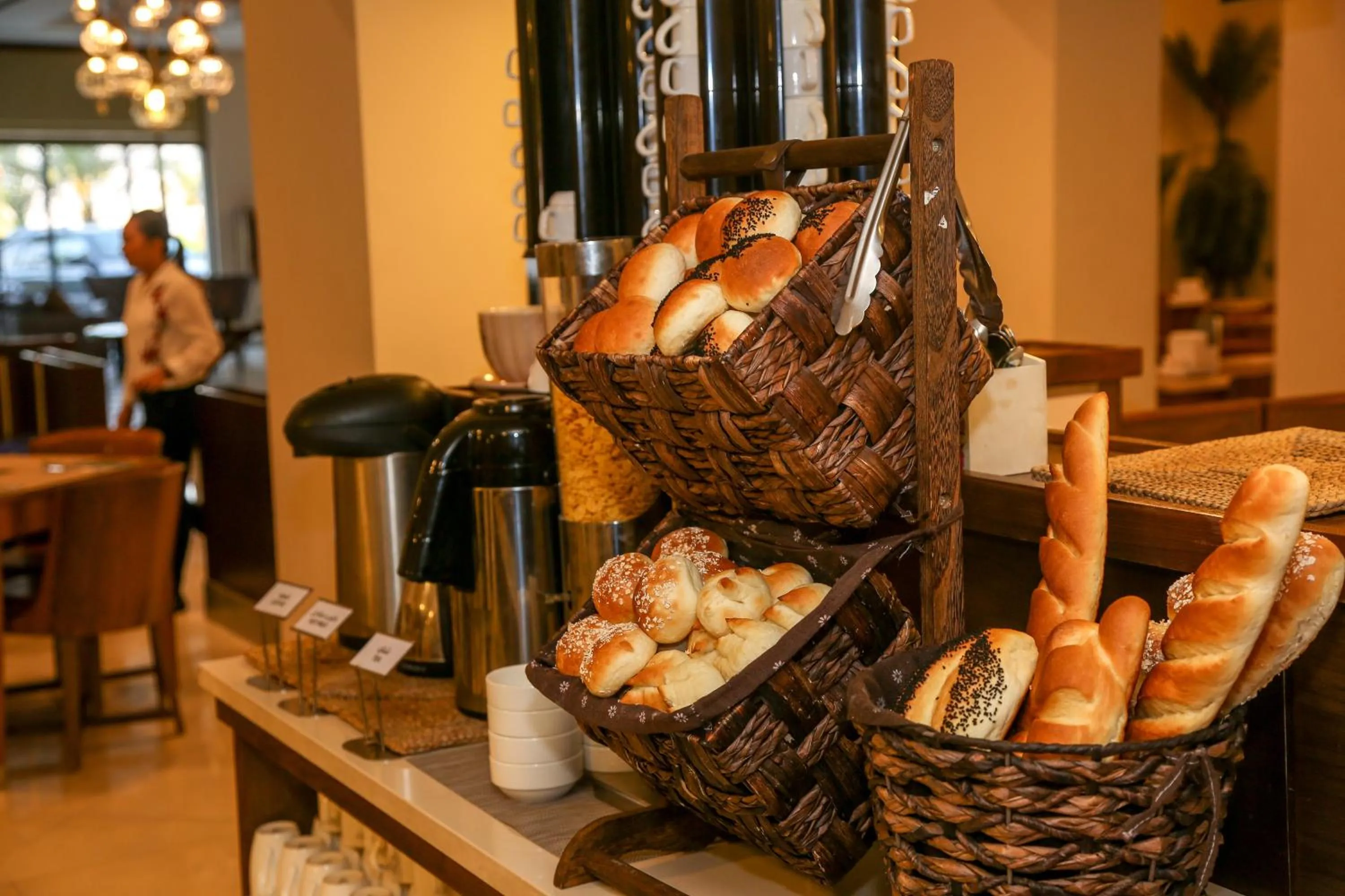 Breakfast in City Tower Hotel