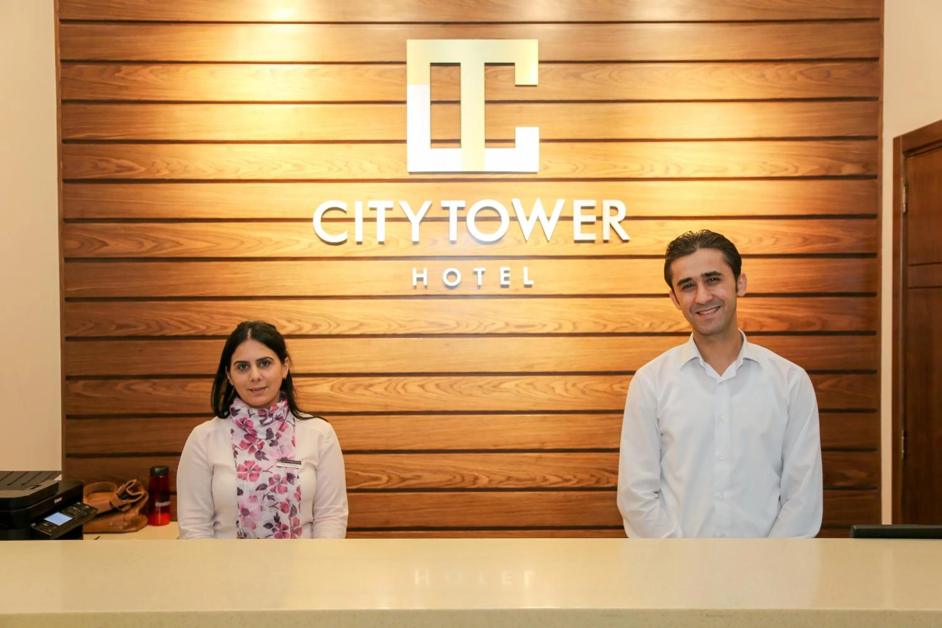 Staff in City Tower Hotel