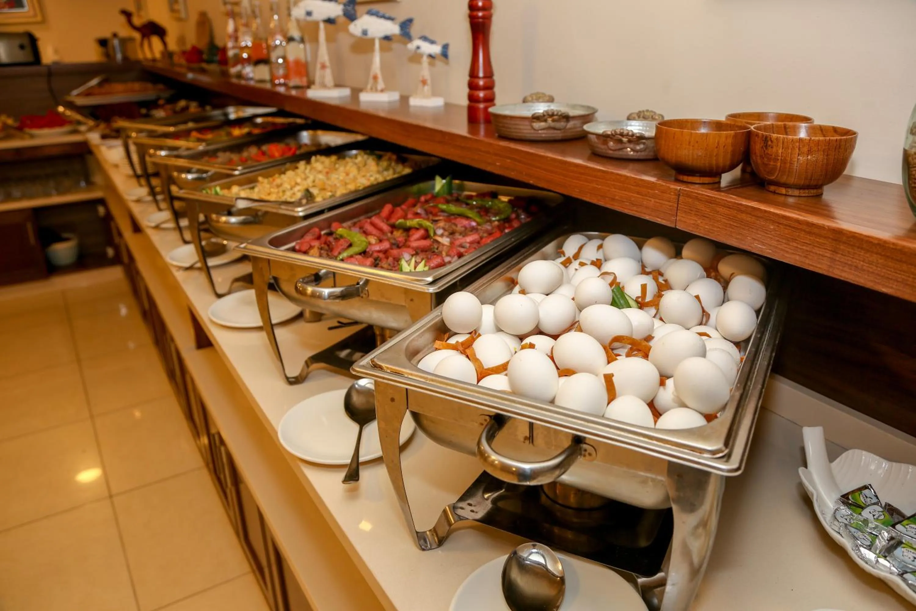 Breakfast in City Tower Hotel