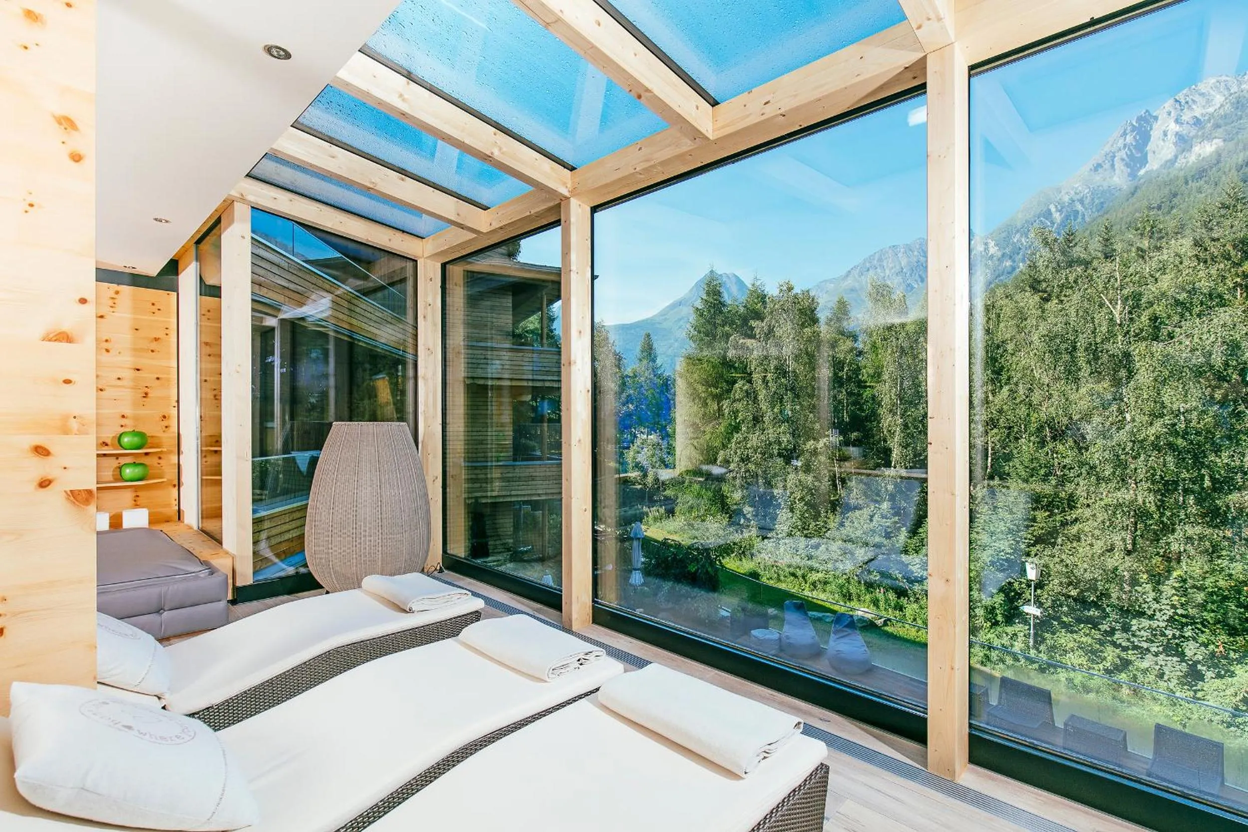 Spa and wellness centre/facilities in Naturhotel Waldklause