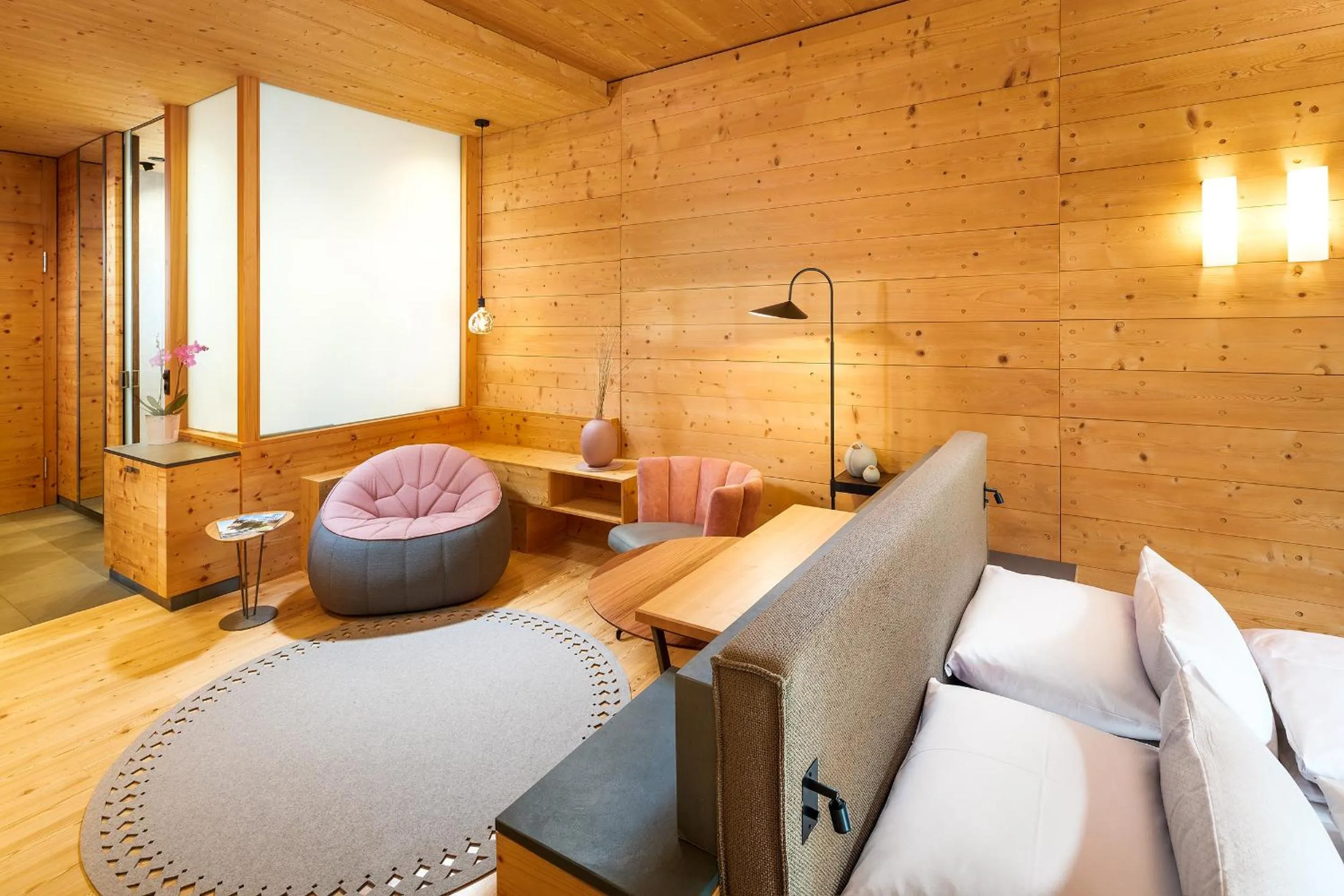 Seating area in Naturhotel Waldklause