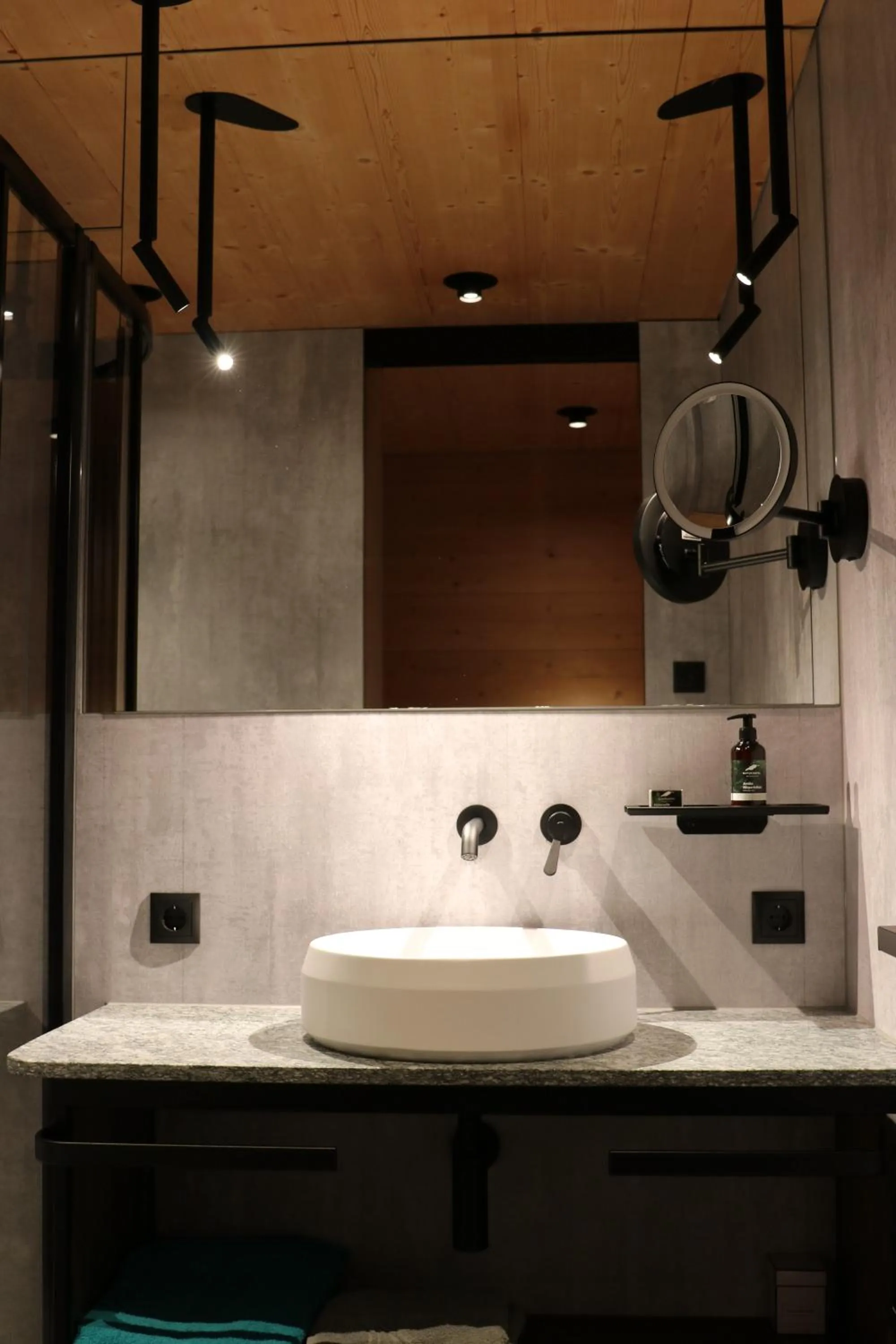 Bathroom in Naturhotel Waldklause