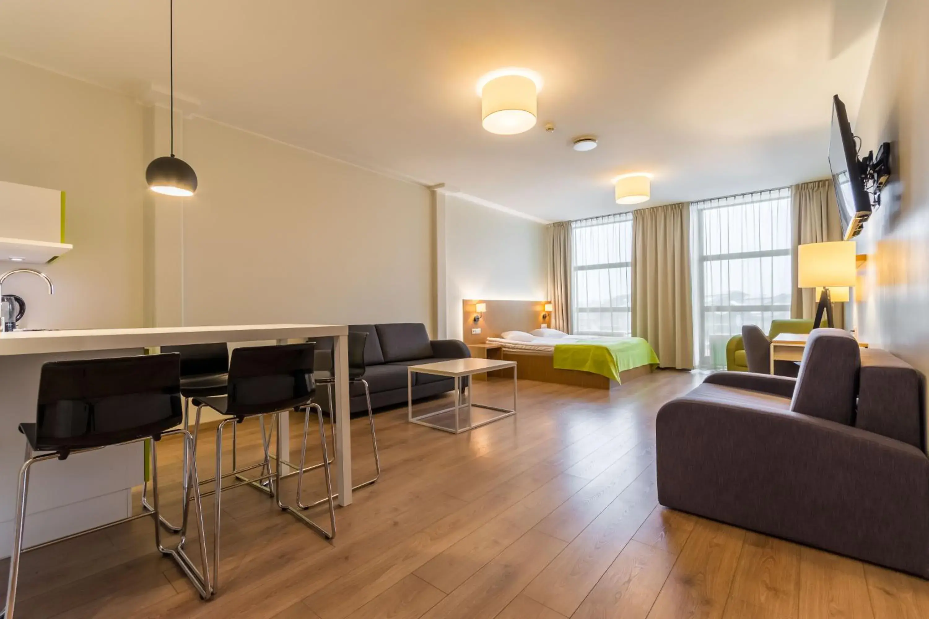 Family Room With Kitchenette (No pets allowed) in Go Hotel Shnelli Family Room With Kitchenette (No pets allowed) in Go Hotel Shnelli