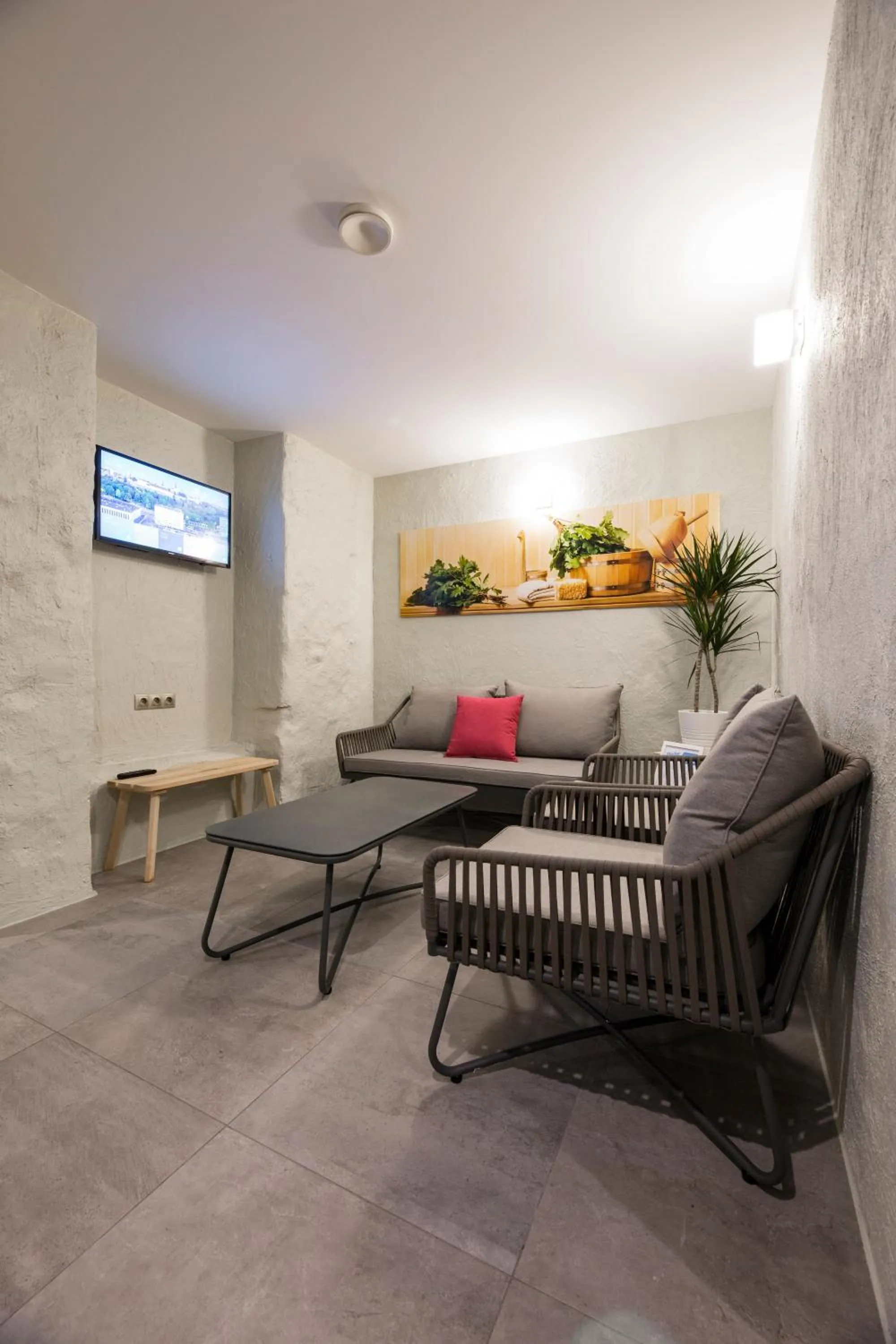 Sauna in Go Hotel Shnelli