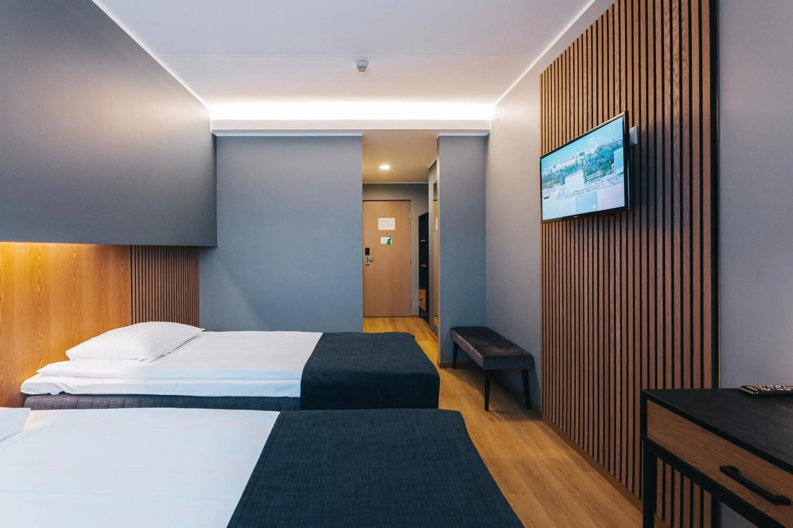 Bed in Go Hotel Shnelli