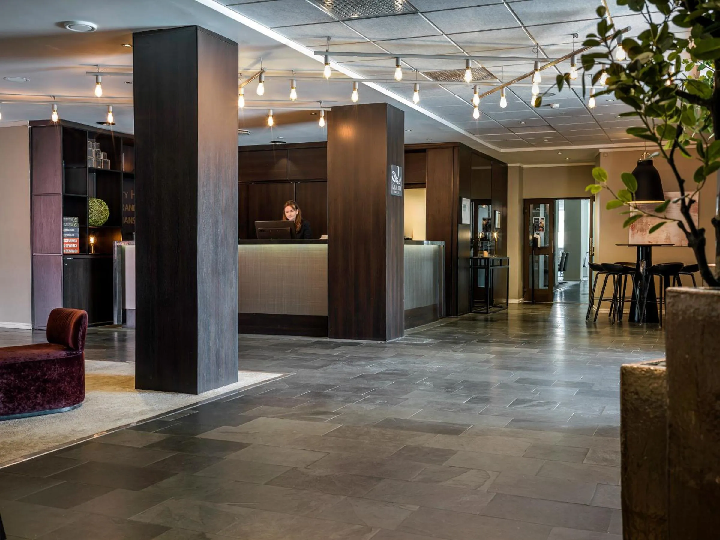 Lobby or reception in Quality Hotel Grand Kristiansund