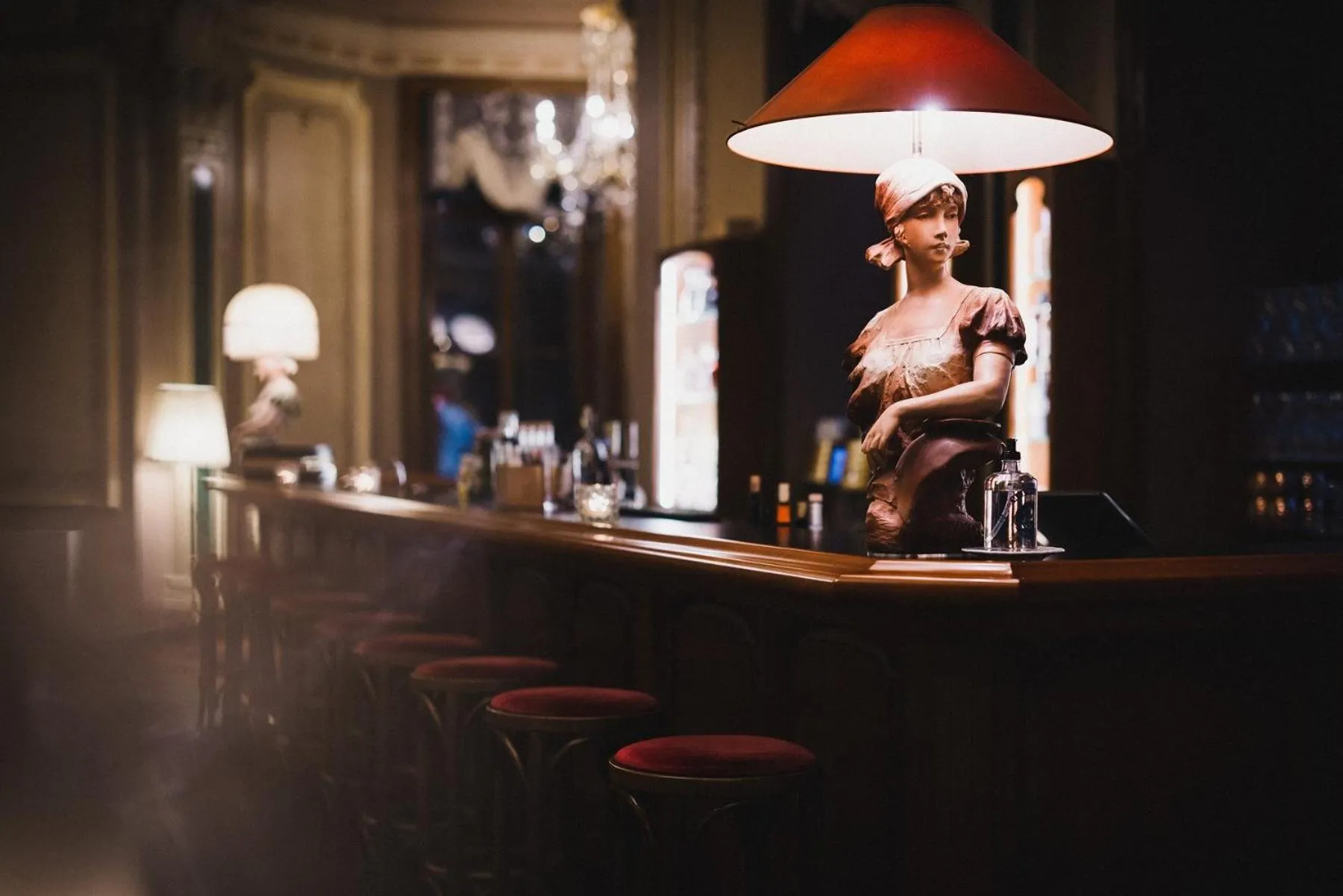 Lounge or bar in Grandhotel Giessbach