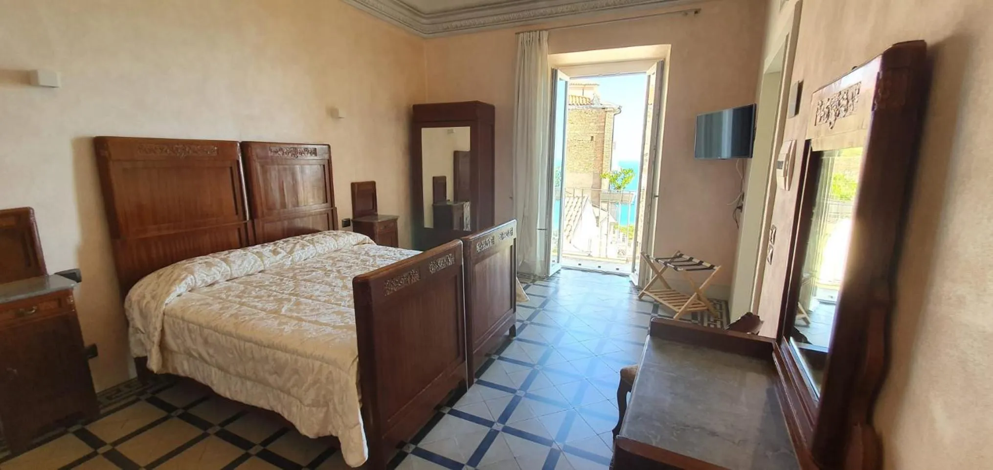 Bedroom in Il Bersó di Porta Catena