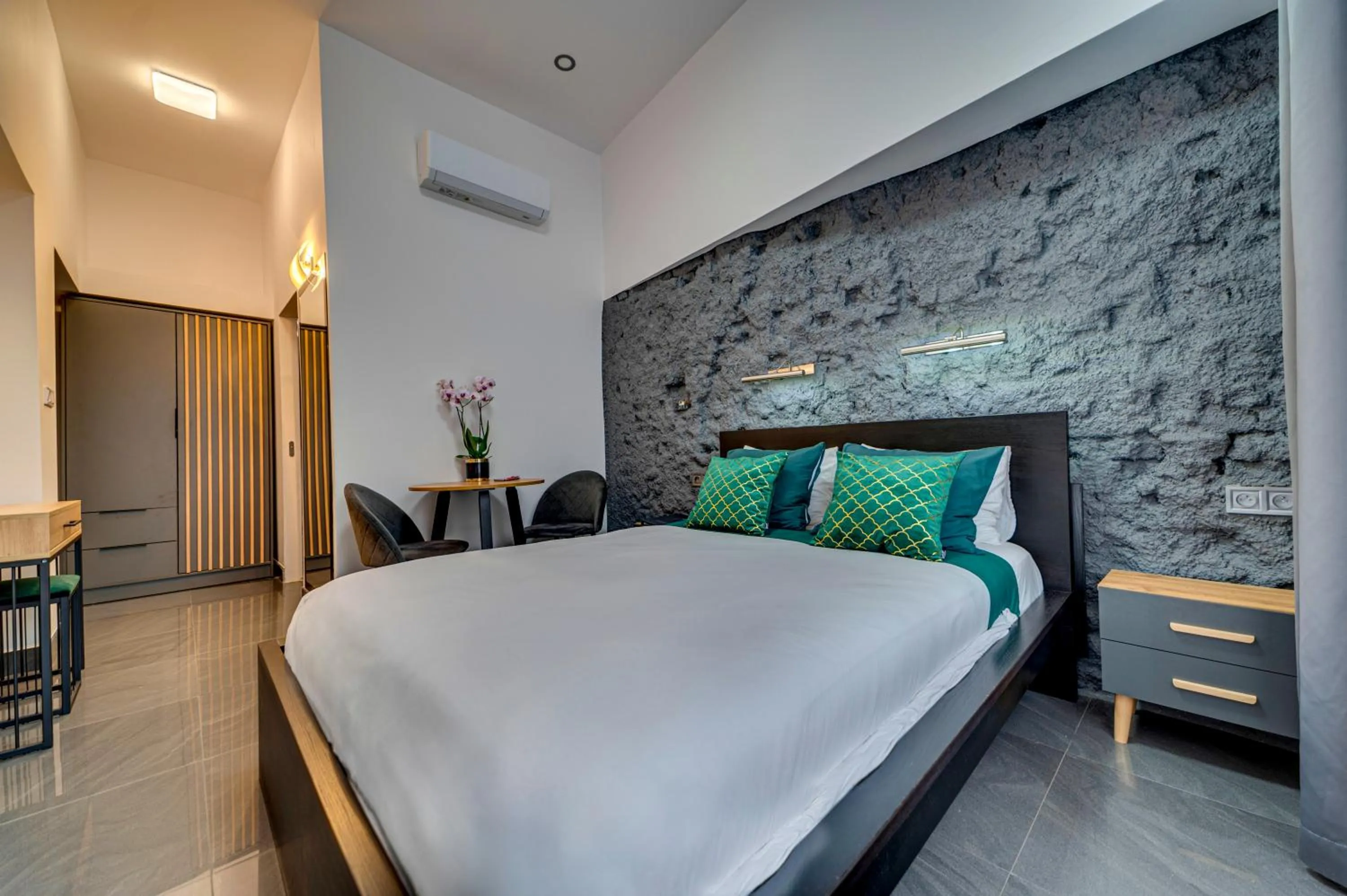 Bed in Komorowski Luxury Guest Rooms