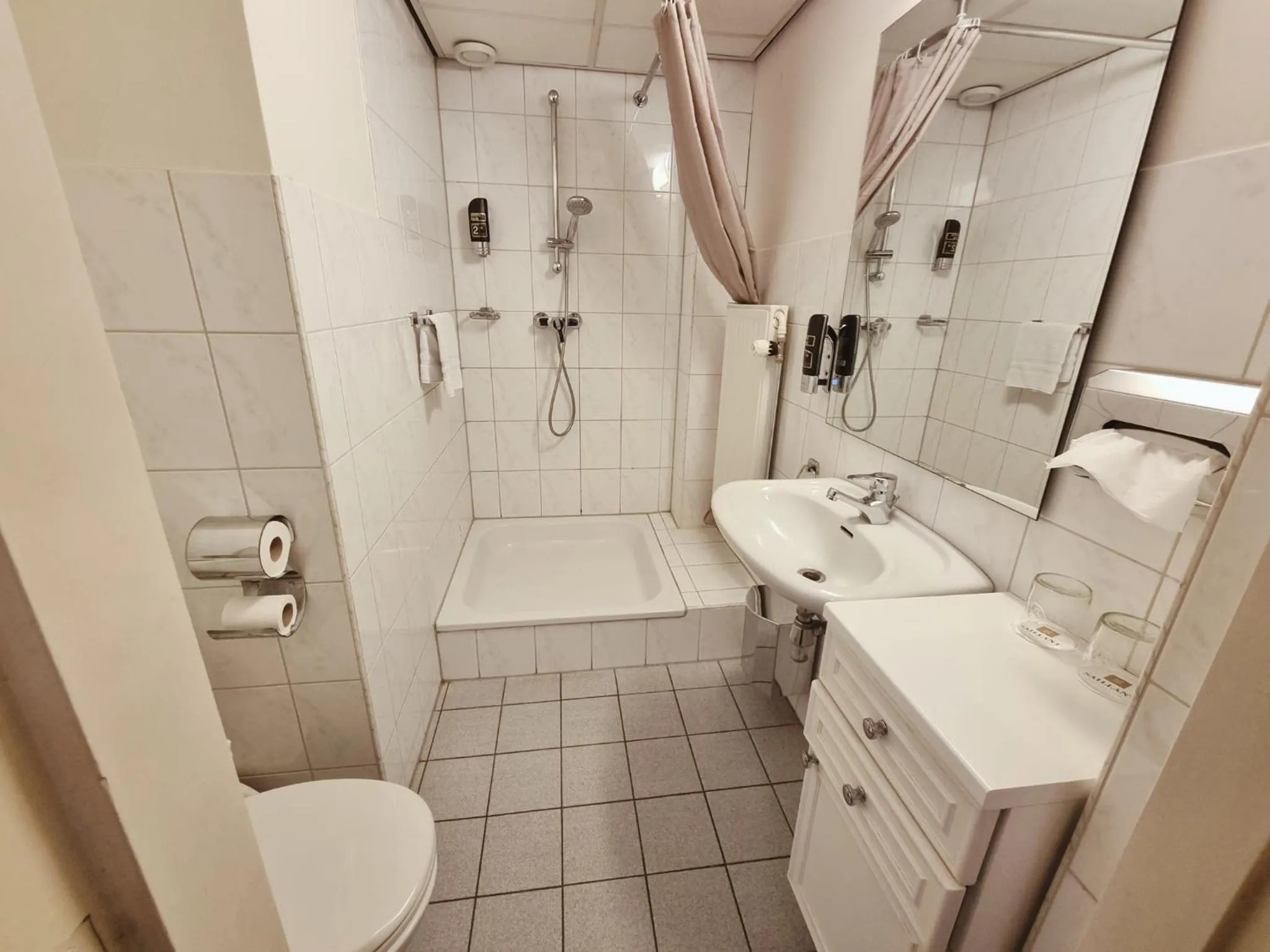 Bathroom in Hotel Brull