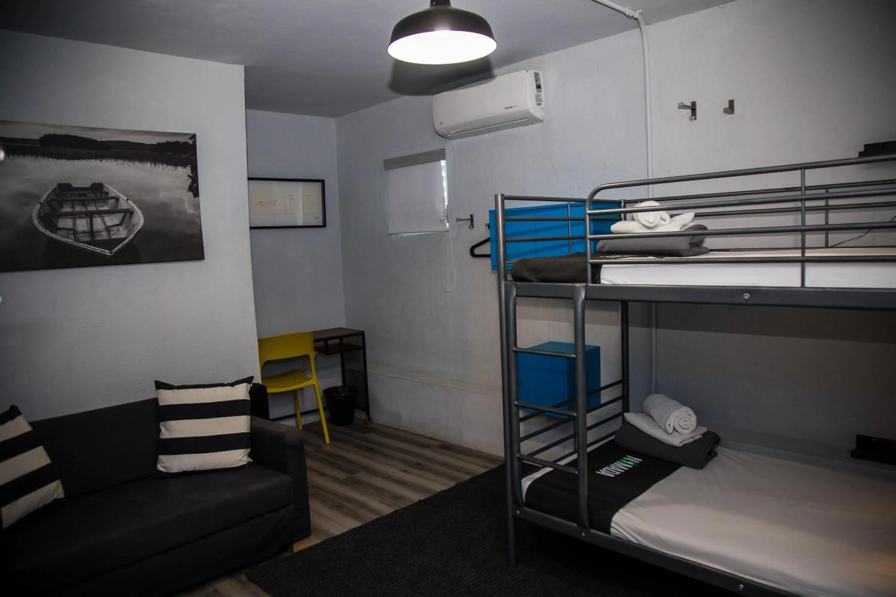 Bedroom, Bed in Nomada Urban Beach Hostel- Calle Loiza