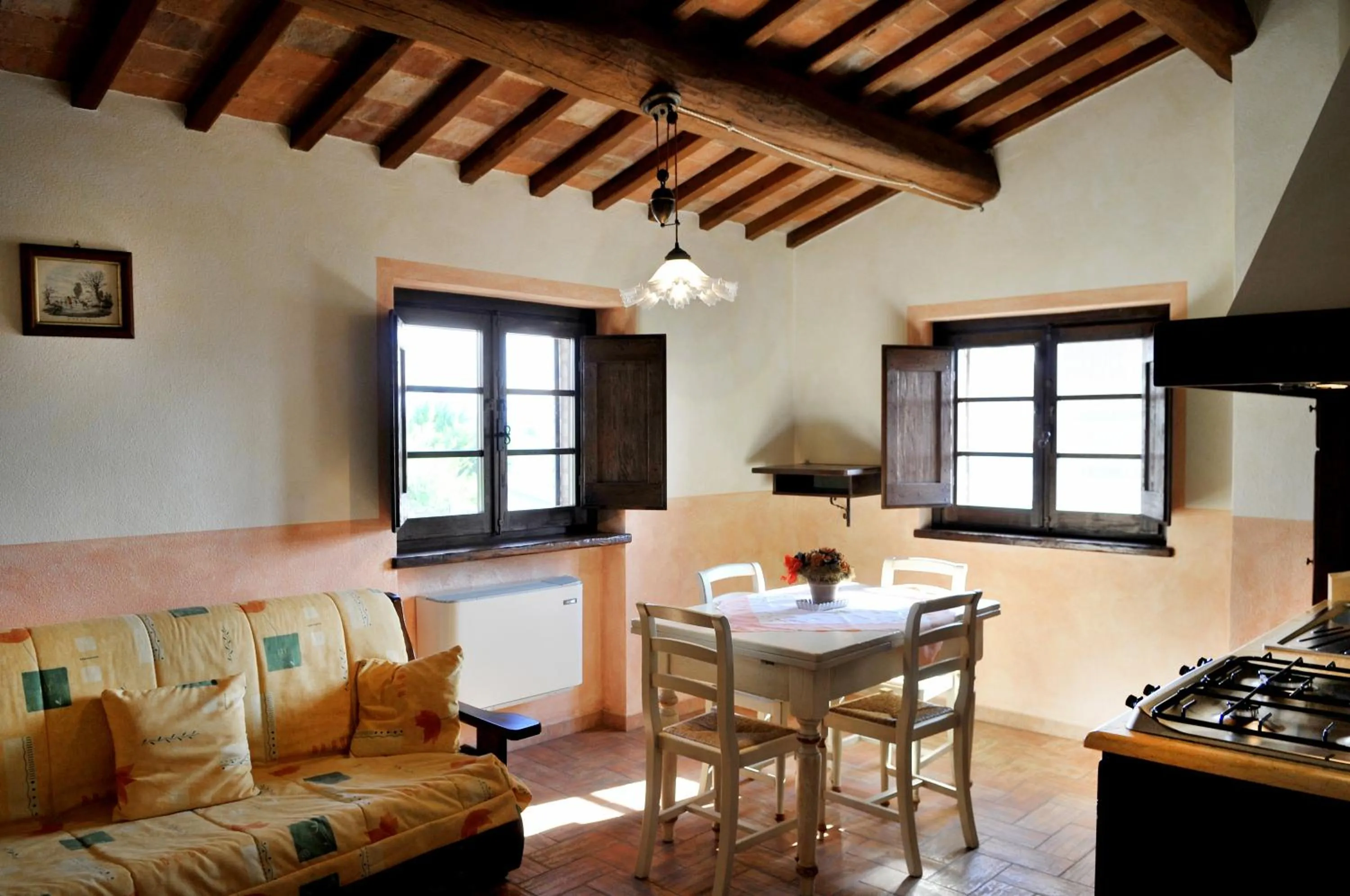 Living room in Terre Del Cantico Country House