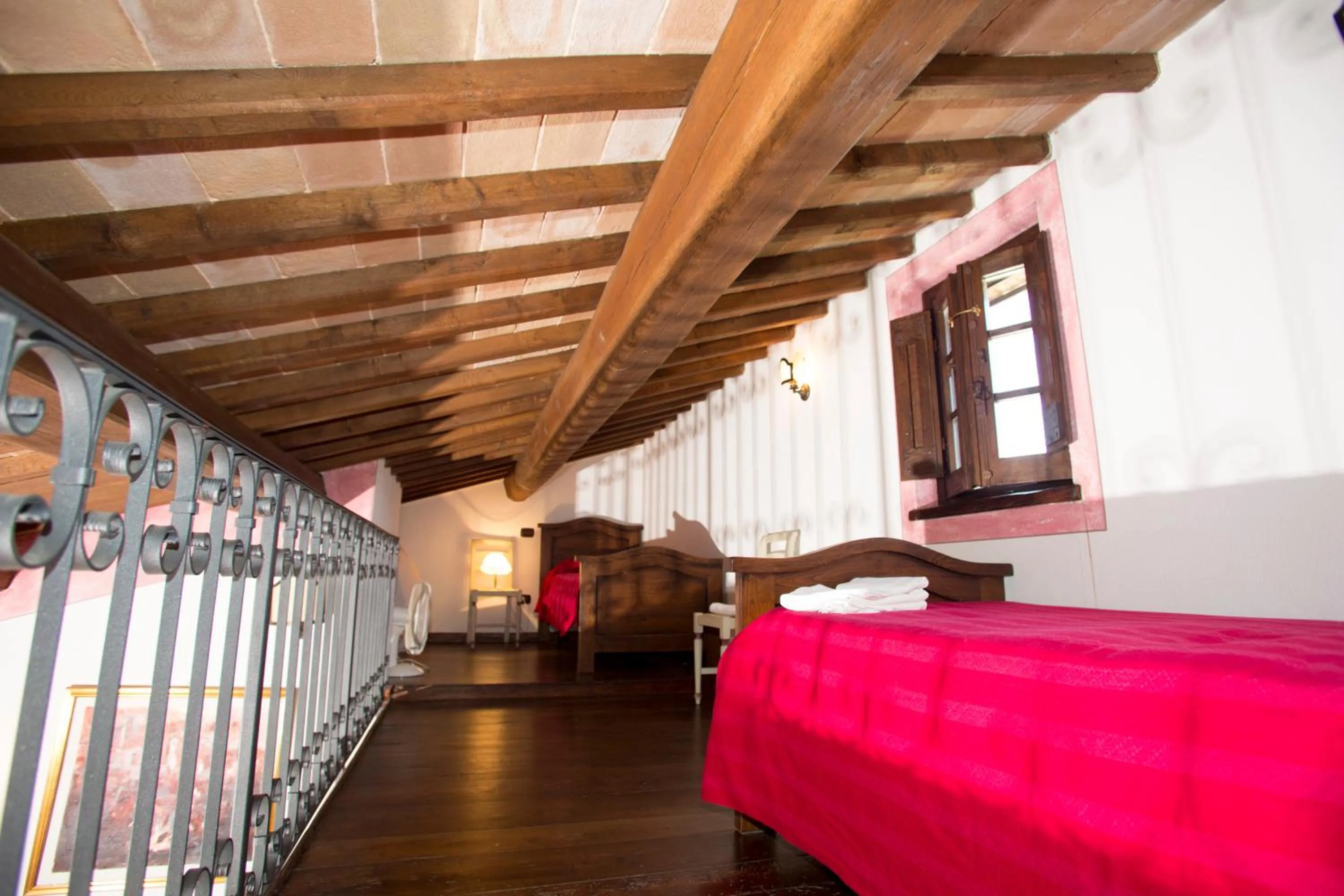 Bedroom, Bed in Terre Del Cantico Country House