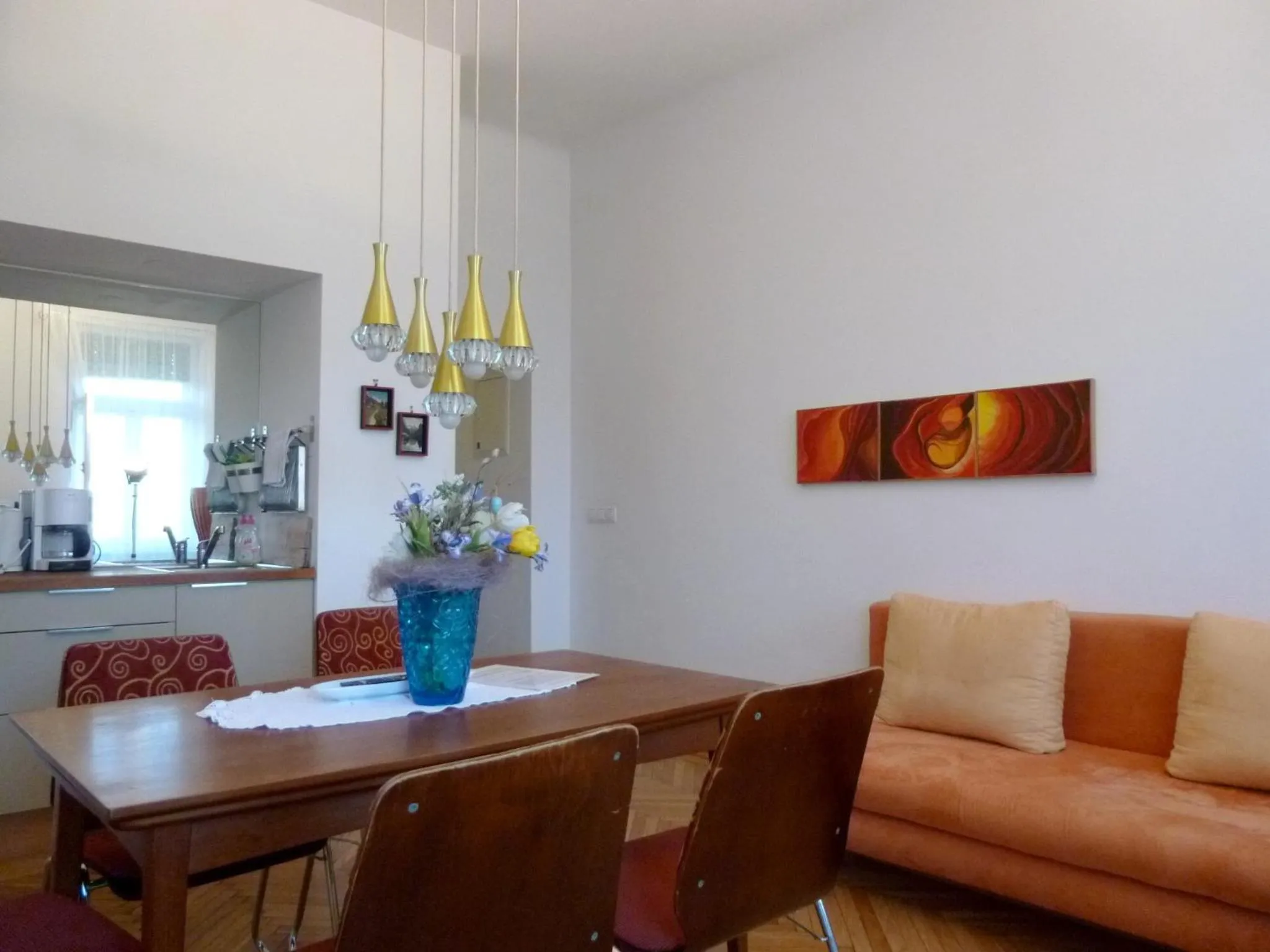 Seating area in Haus Max