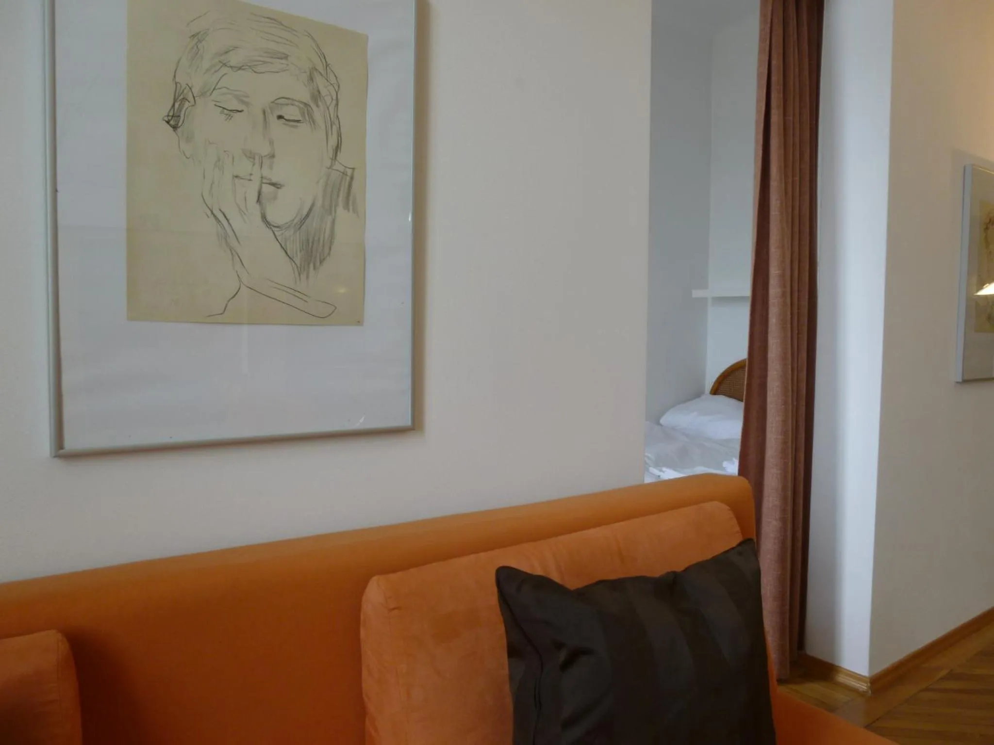 Seating area in Haus Max