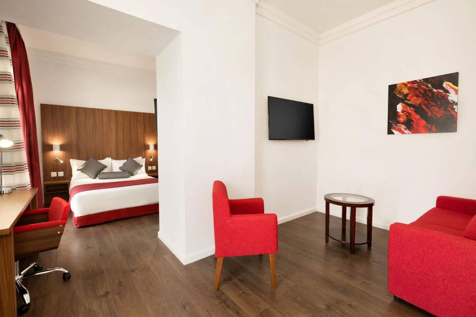 Bed in Ramada Encore Al Khobar Olaya