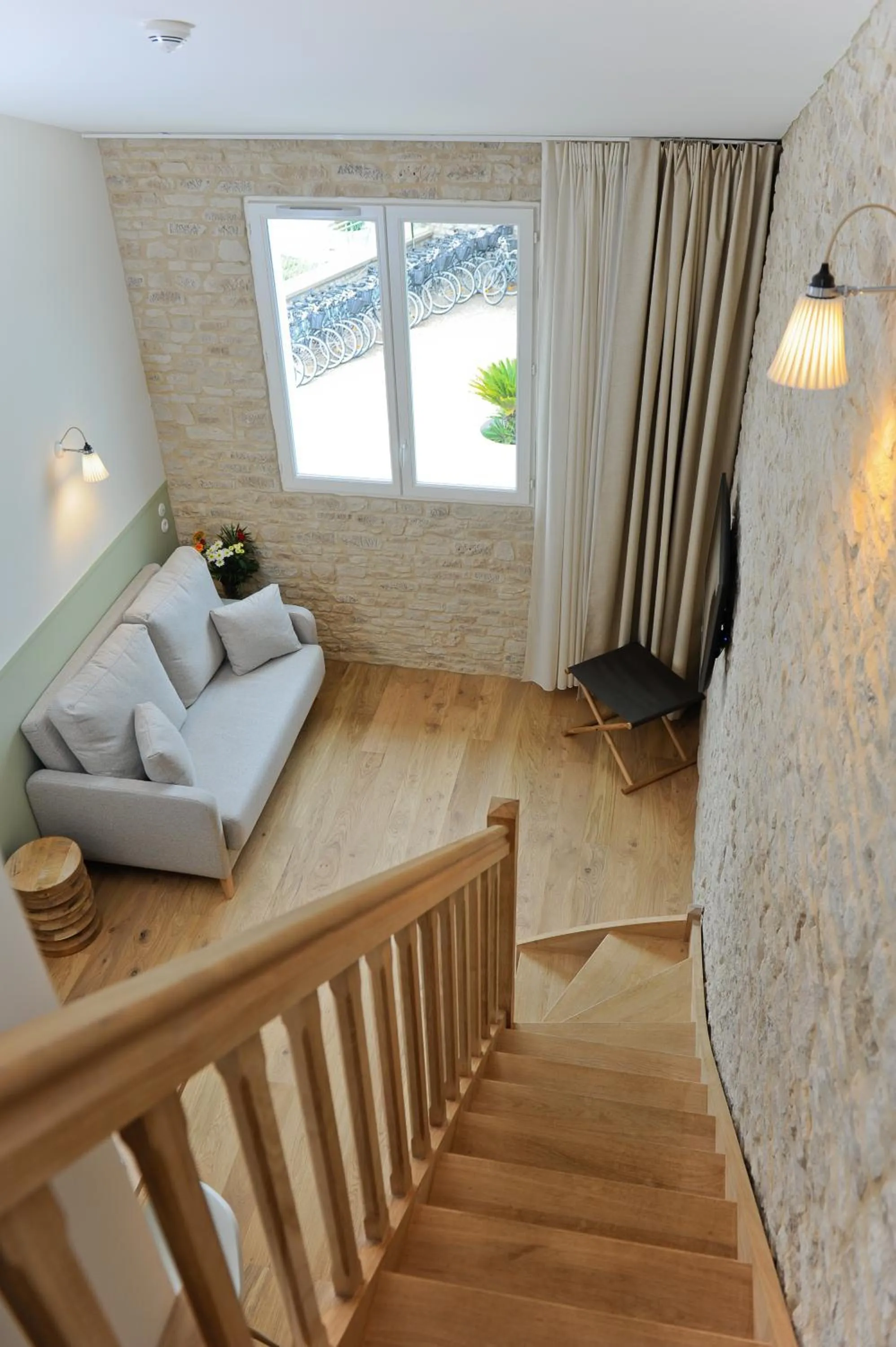 Living room in Hôtel Les Grenettes