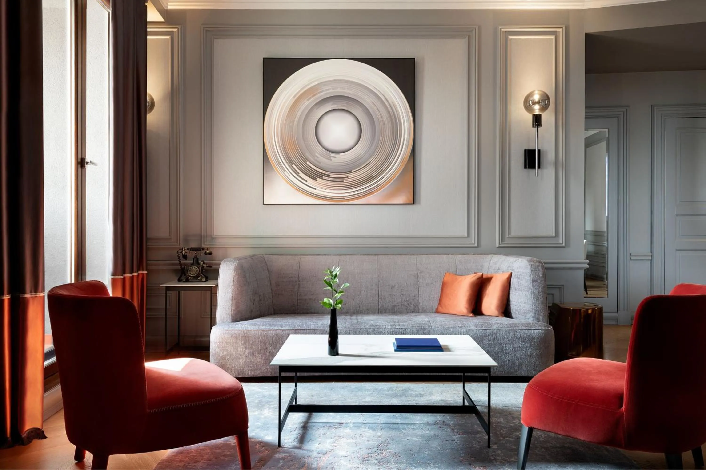 Bedroom in Hotel Telegraaf, Autograph Collection