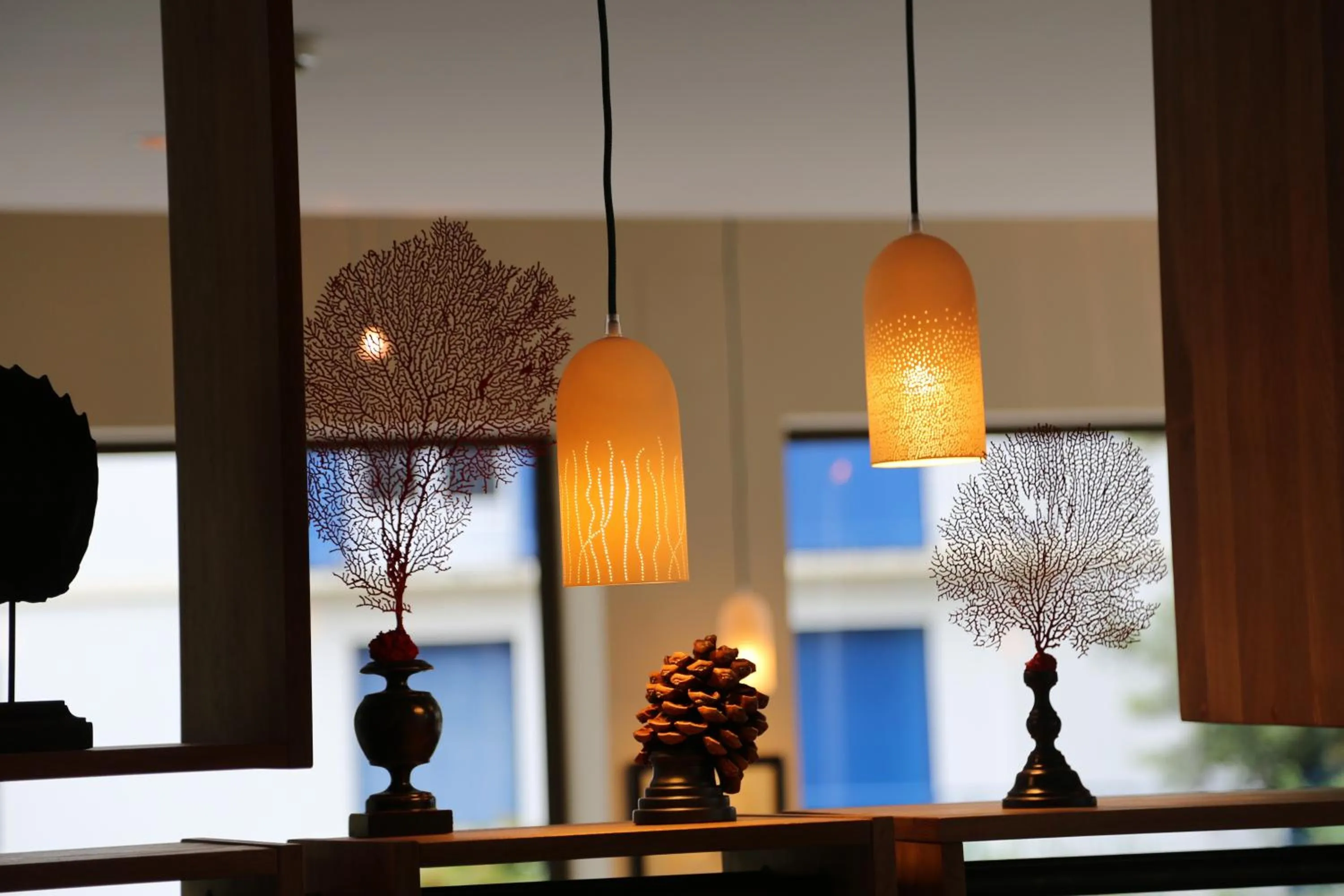 Decorative detail in The Originals Boutique Hôtel La Villa Ouest & Spa