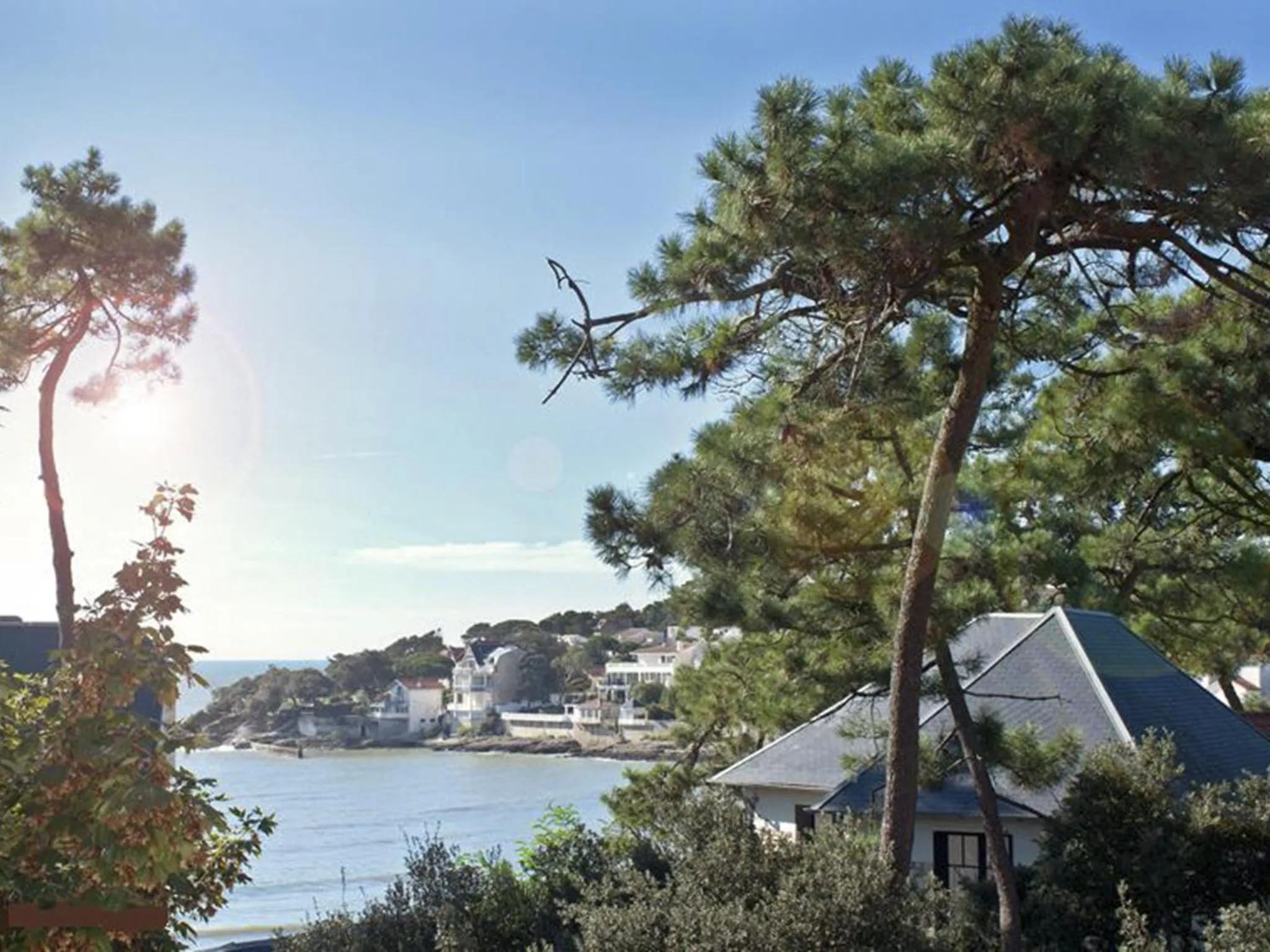 Garden view in The Originals Boutique Hôtel La Villa Ouest & Spa