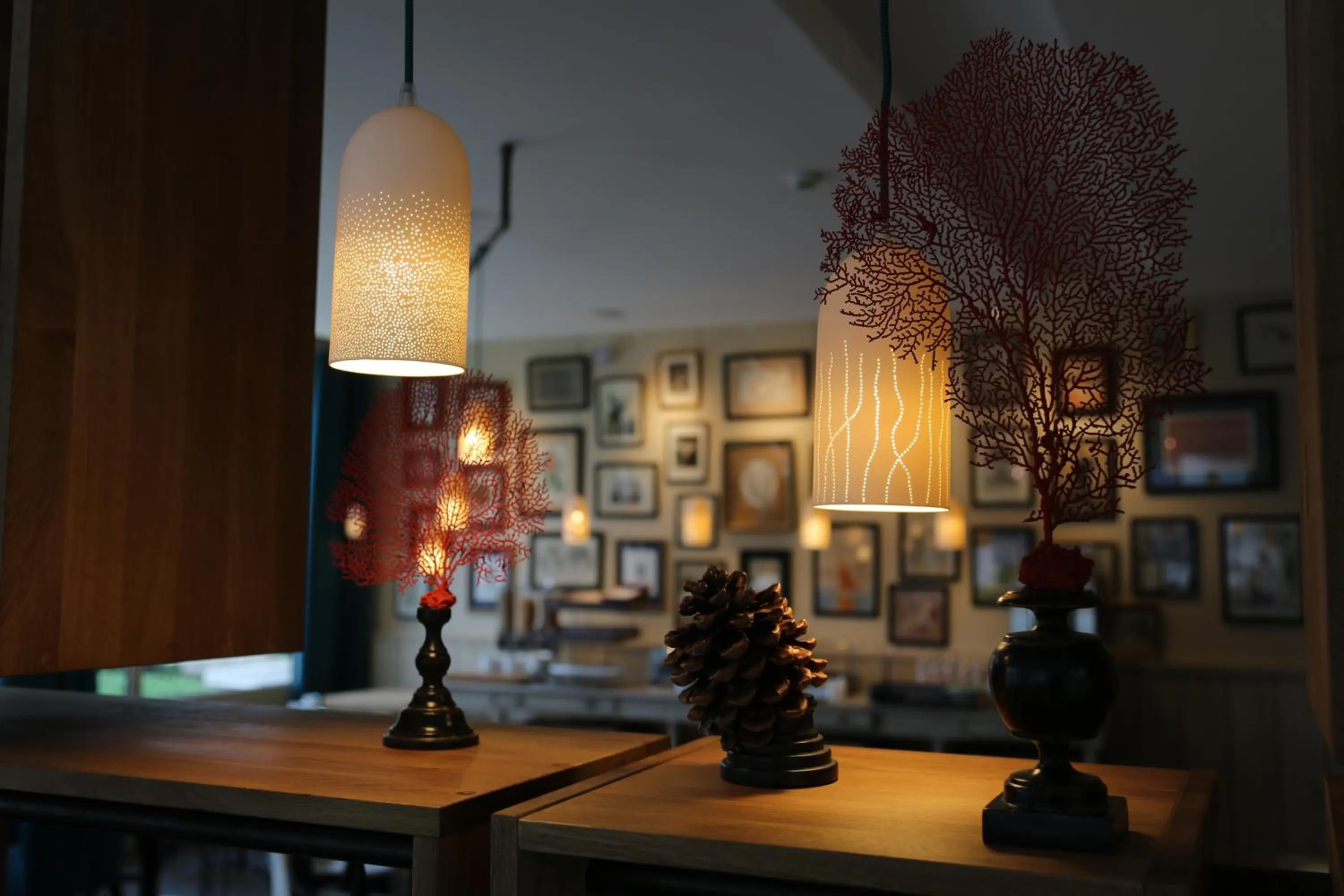 Decorative detail in The Originals Boutique Hôtel La Villa Ouest & Spa