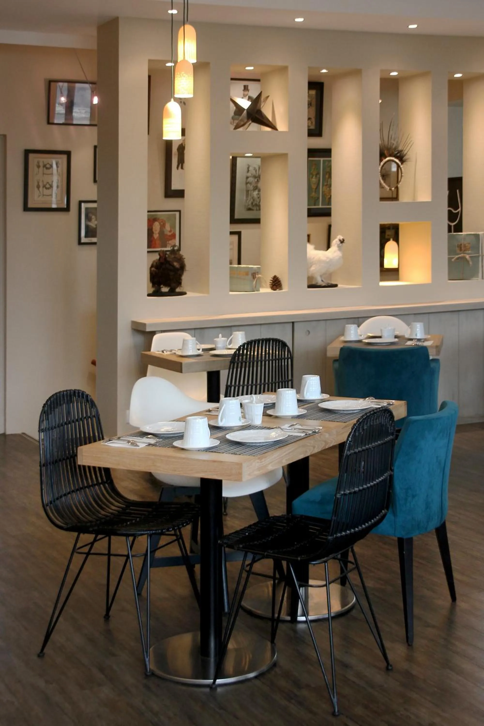 Decorative detail in The Originals Boutique Hôtel La Villa Ouest & Spa