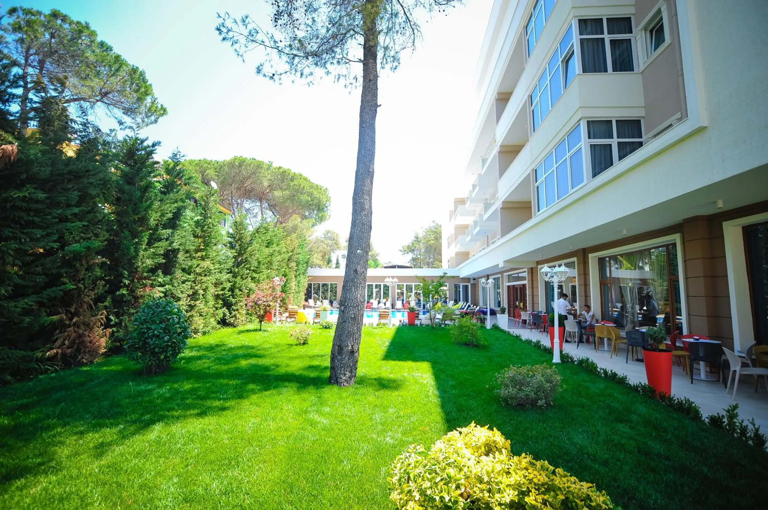 Garden in Sandy Beach Resort