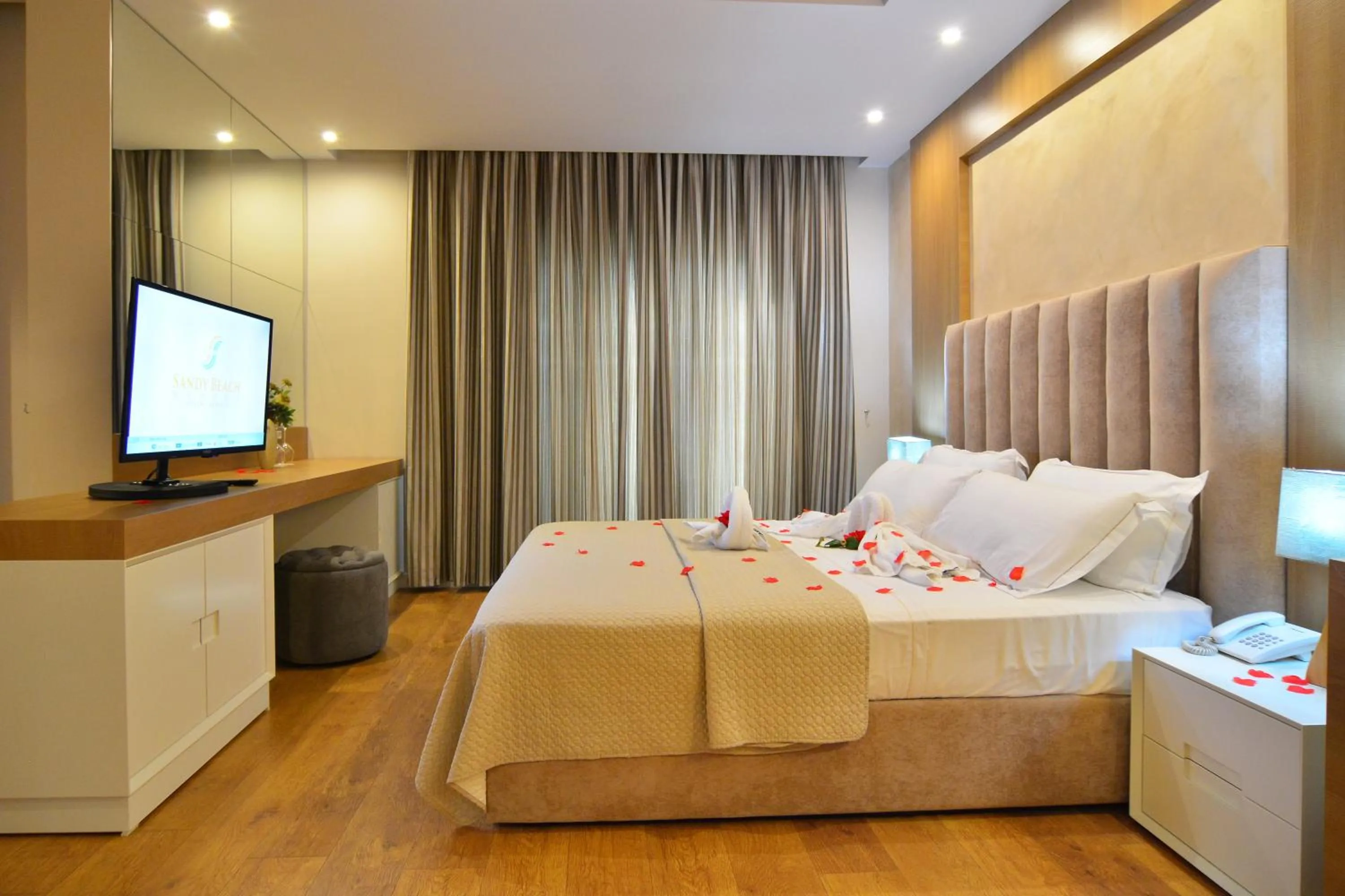 Bed in Sandy Beach Resort