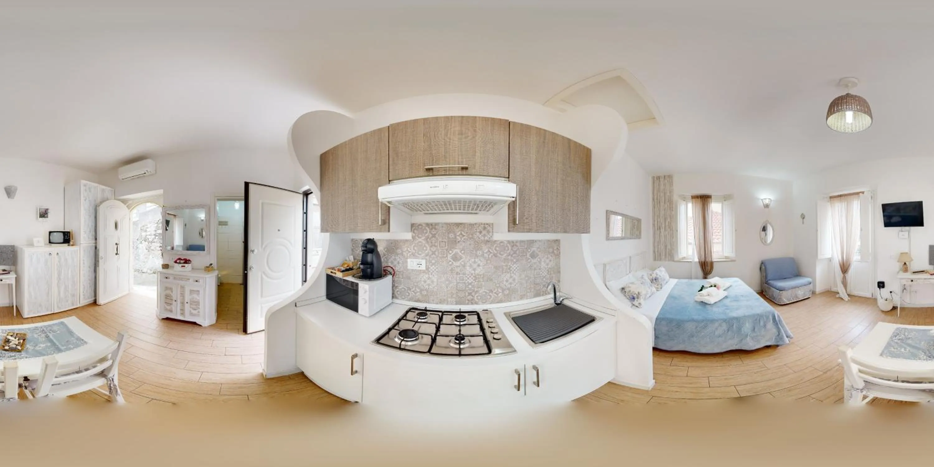 Bed in Il Casalino Apartment